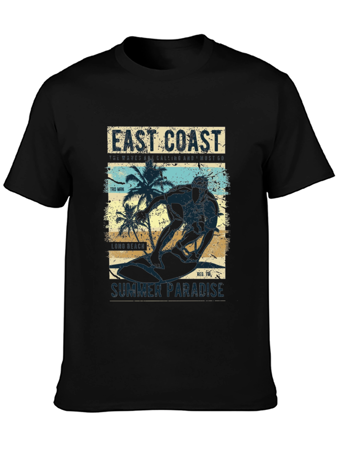 East Coast Summer Paradise Graphic Tee