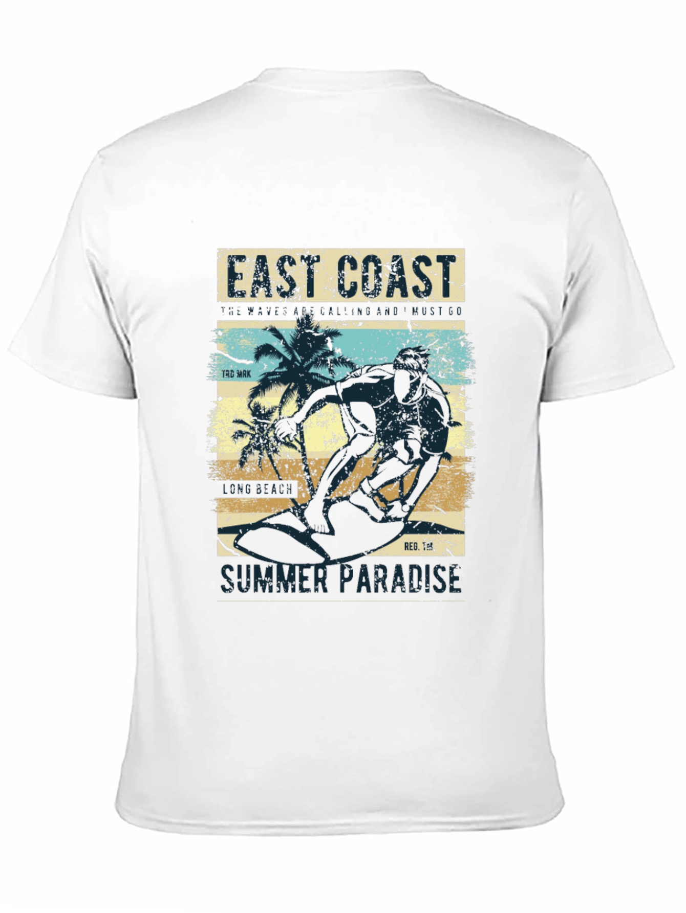 East Coast Summer Paradise Graphic Tee
