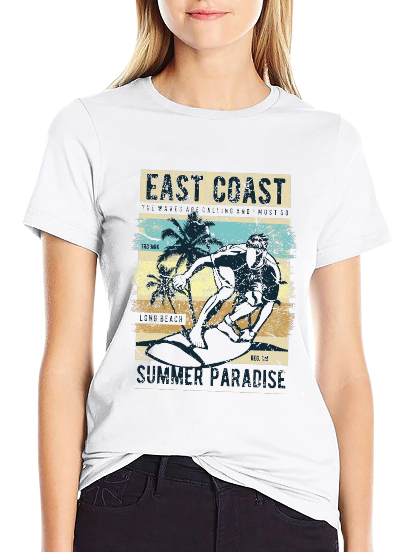 East Coast Summer Paradise Graphic Tee