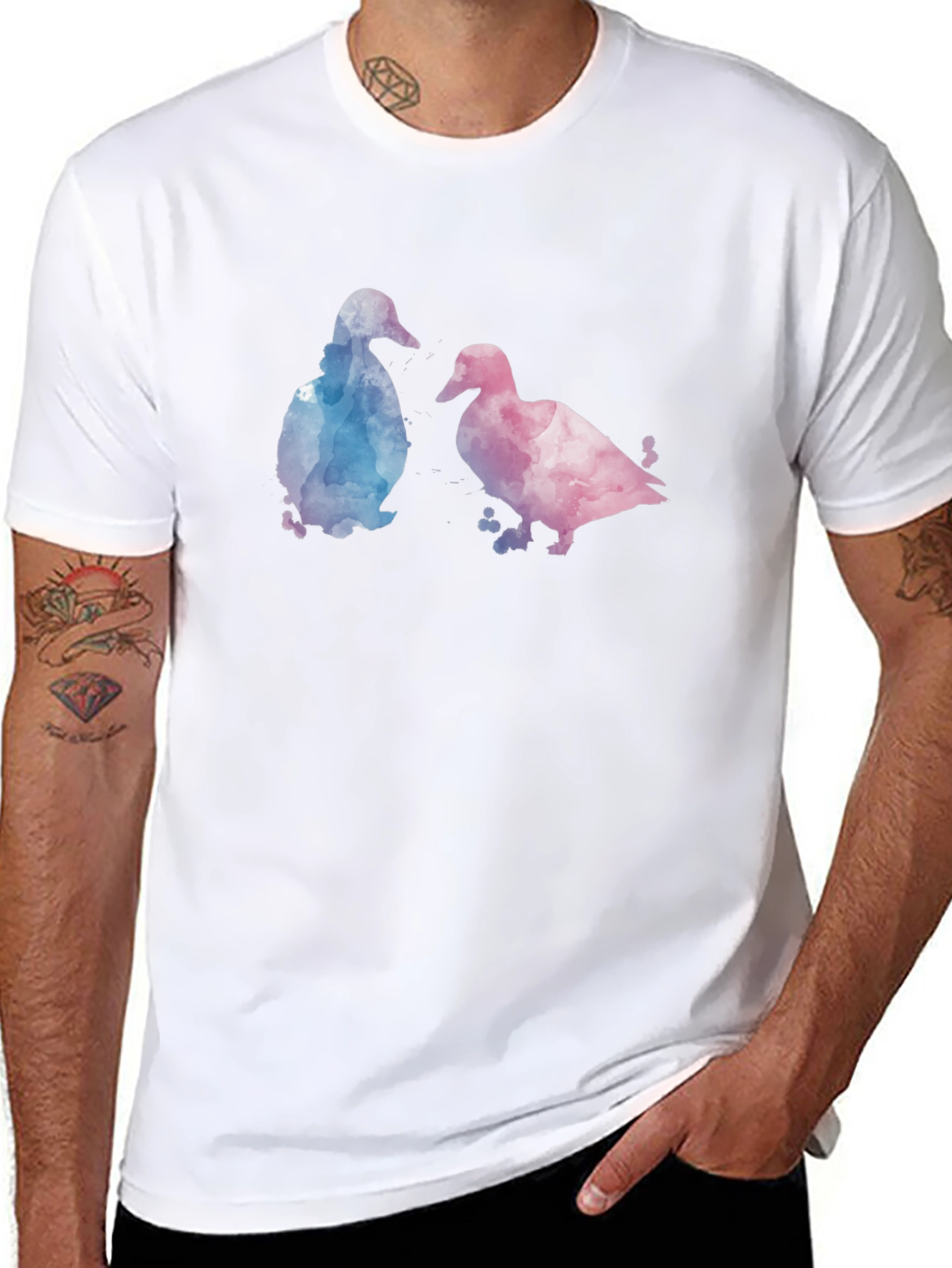 Watercolor Duck T-Shirt