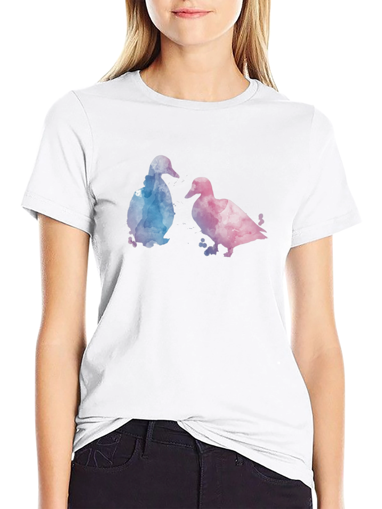 Watercolor Duck T-Shirt