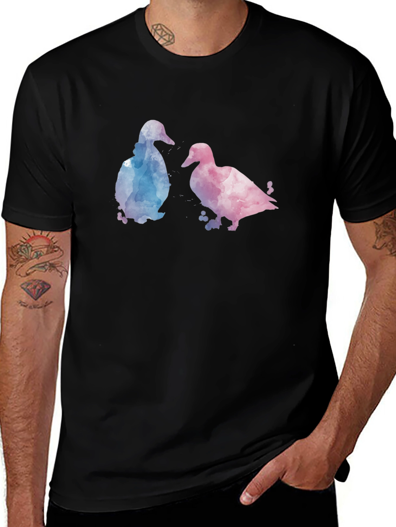 Watercolor Duck T-Shirt