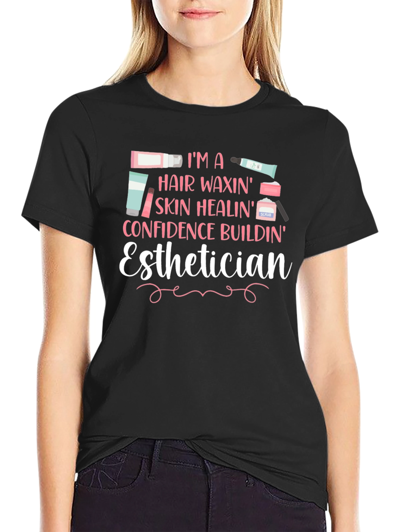 Esthetician Hair Waxing Skin Healing T-Shirt