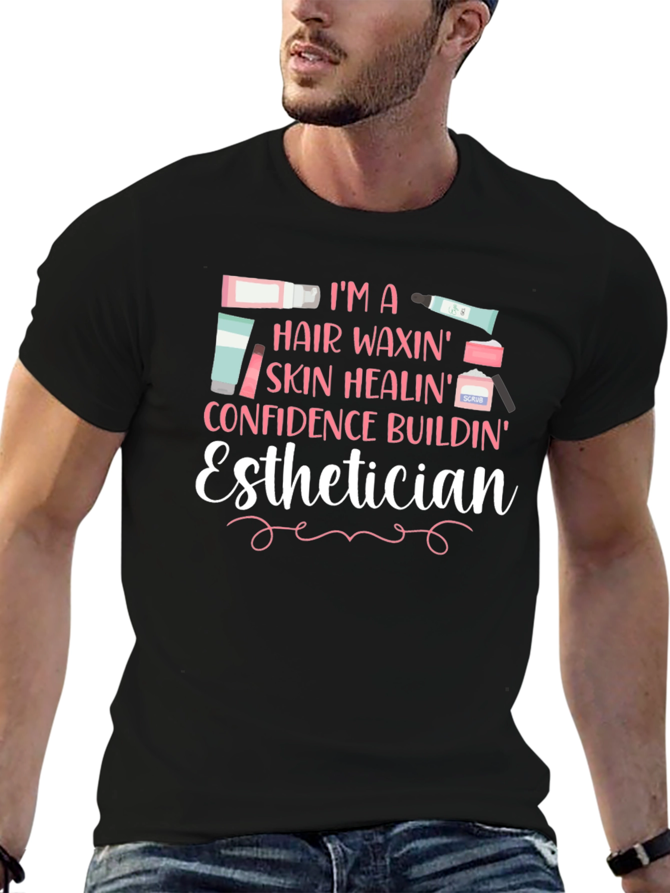 Esthetician Hair Waxing Skin Healing T-Shirt