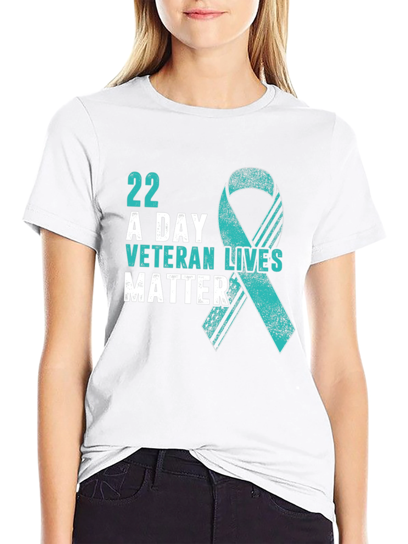 22 A Day Veteran Lives Matter T-Shirt
