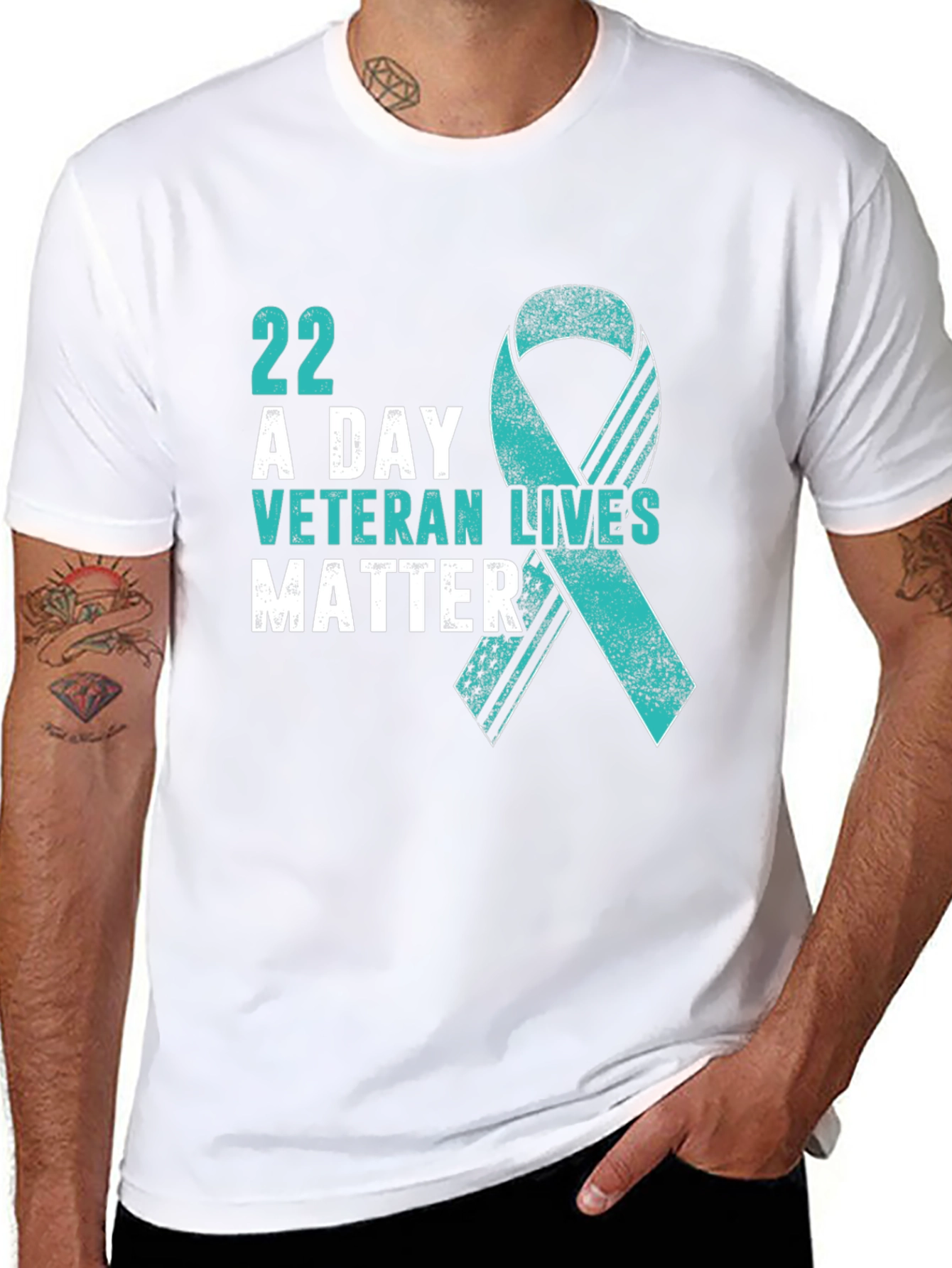 22 A Day Veteran Lives Matter T-Shirt