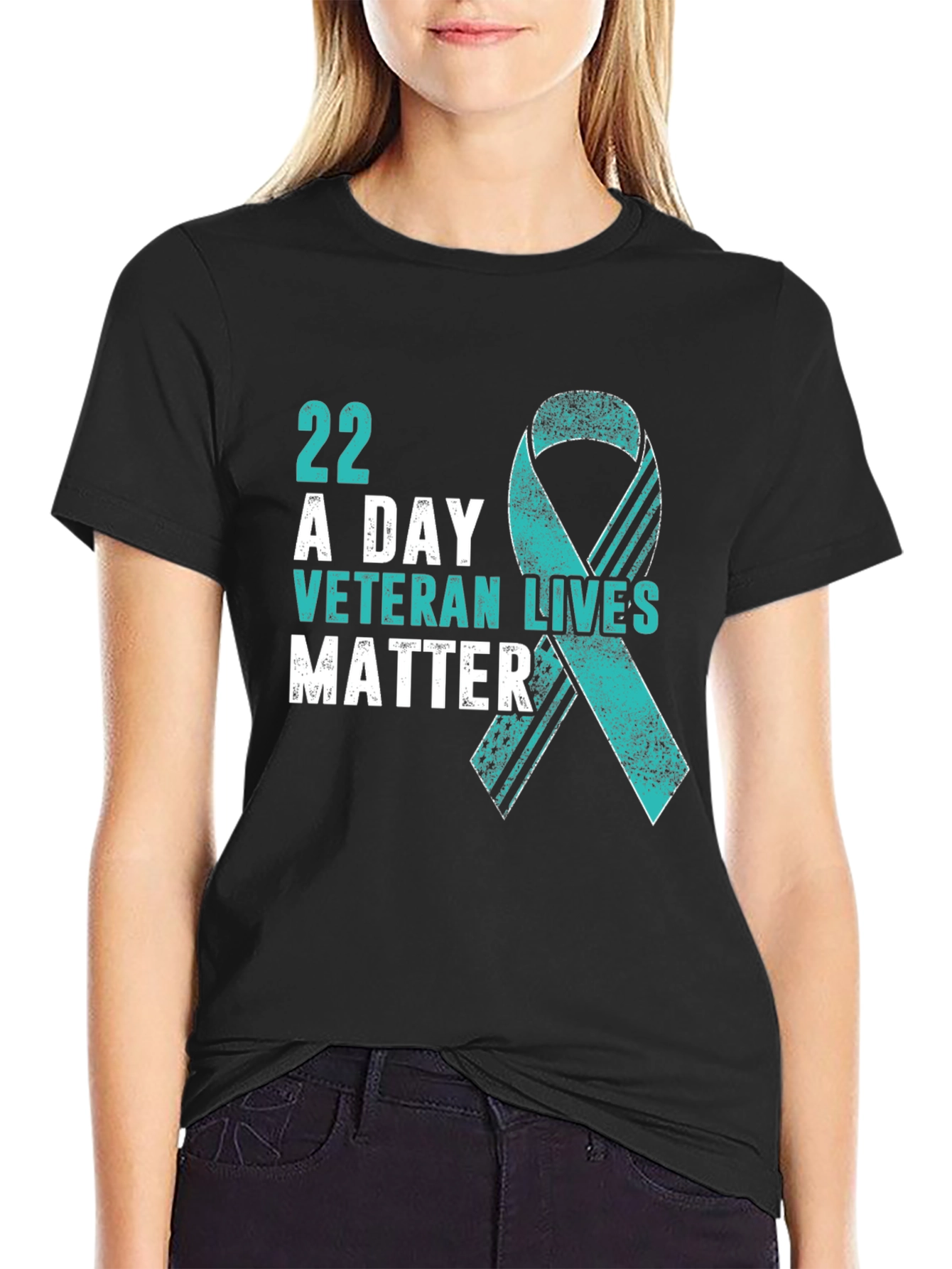 22 A Day Veteran Lives Matter T-Shirt