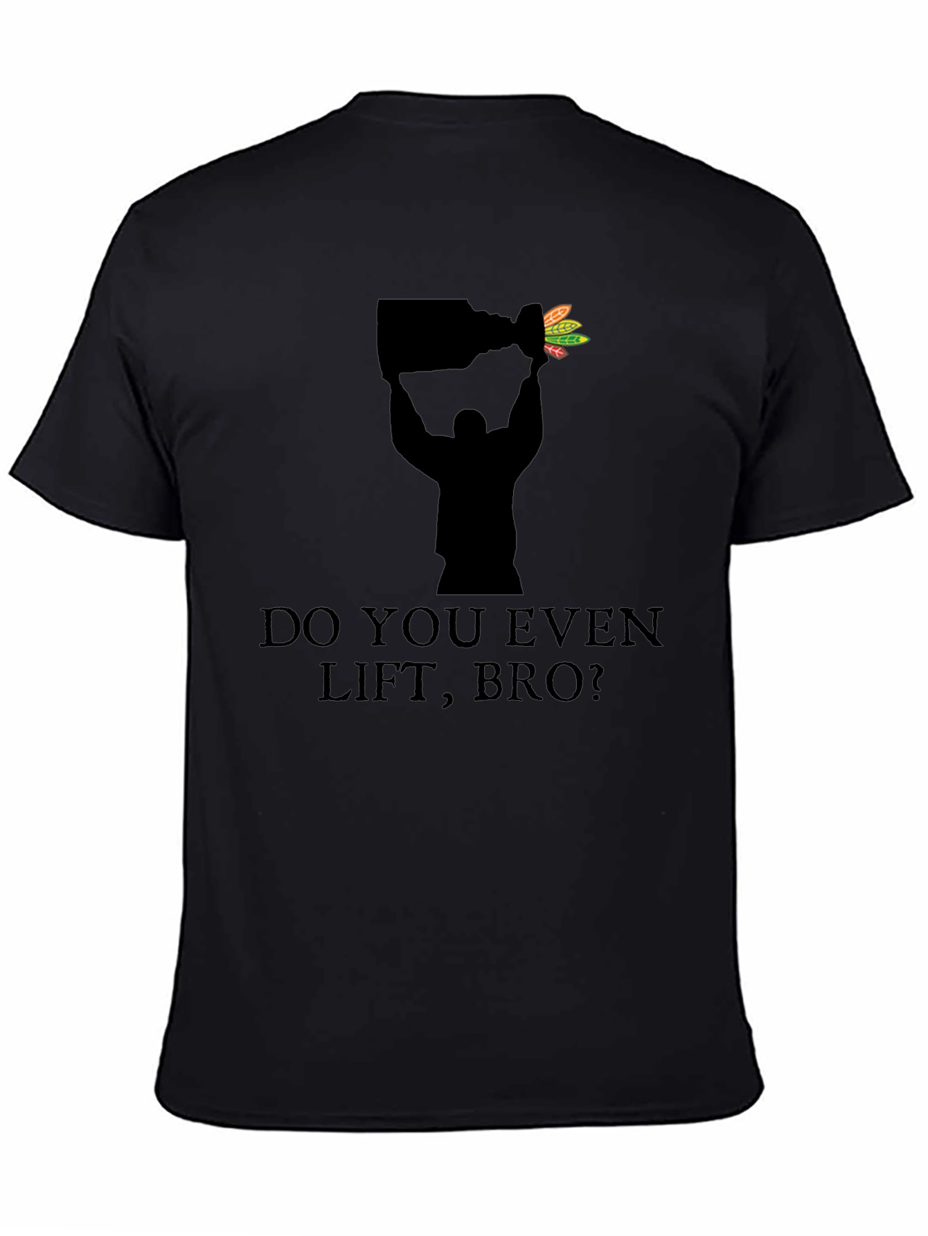 Do You Even Lift Bro? Blackhawks Stanley Cup T-Shirt