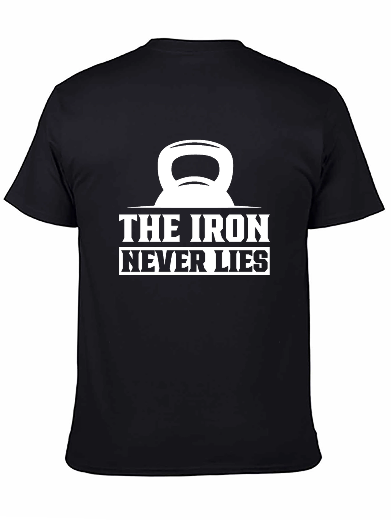 The Iron Never Lies Black Graphic Tee