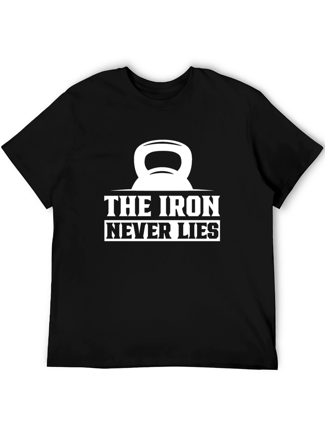 The Iron Never Lies Black Graphic Tee