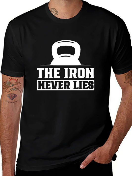 The Iron Never Lies Black Graphic Tee
