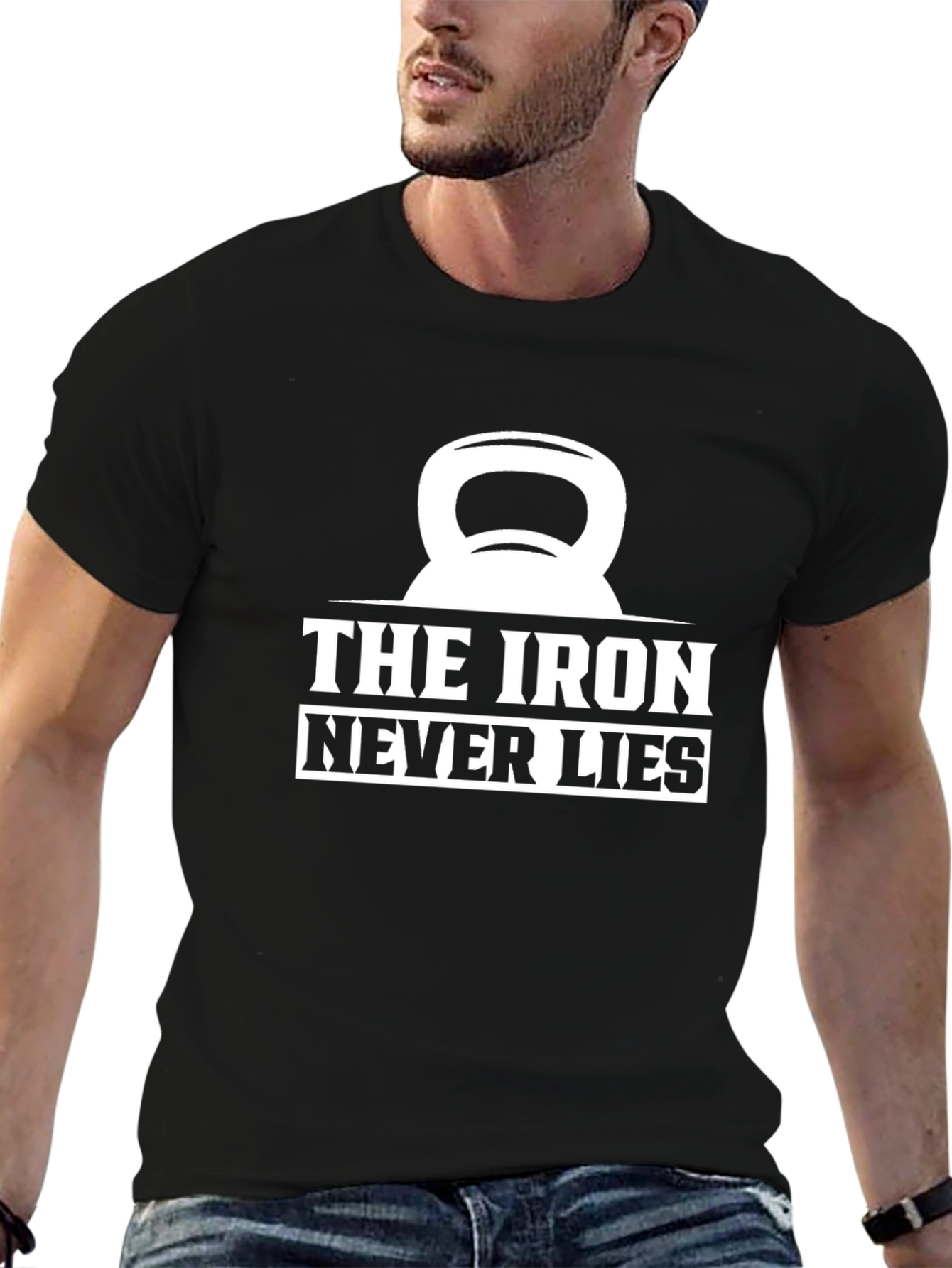 The Iron Never Lies Black Graphic Tee