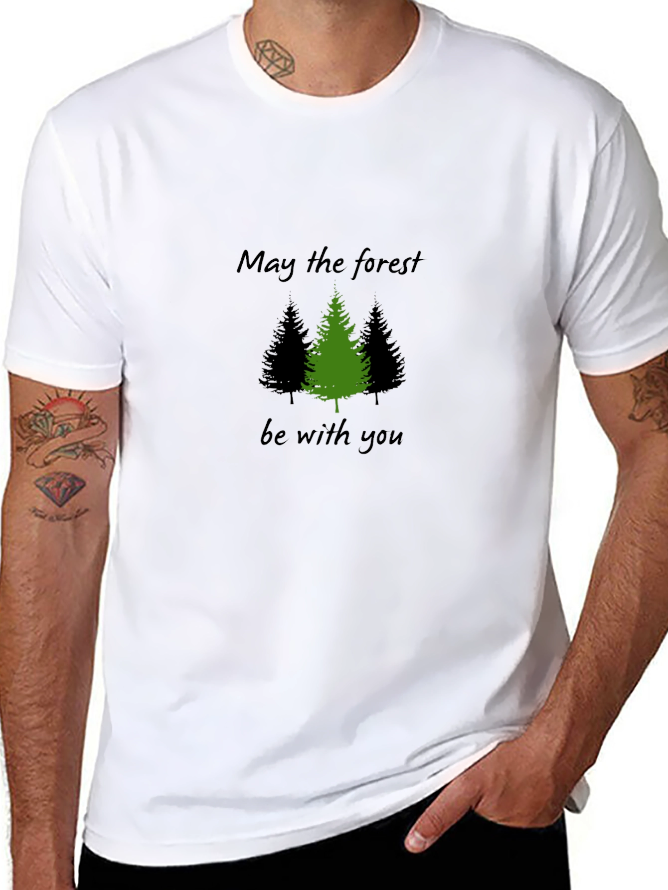 May the Forest Be With You T-Shirt