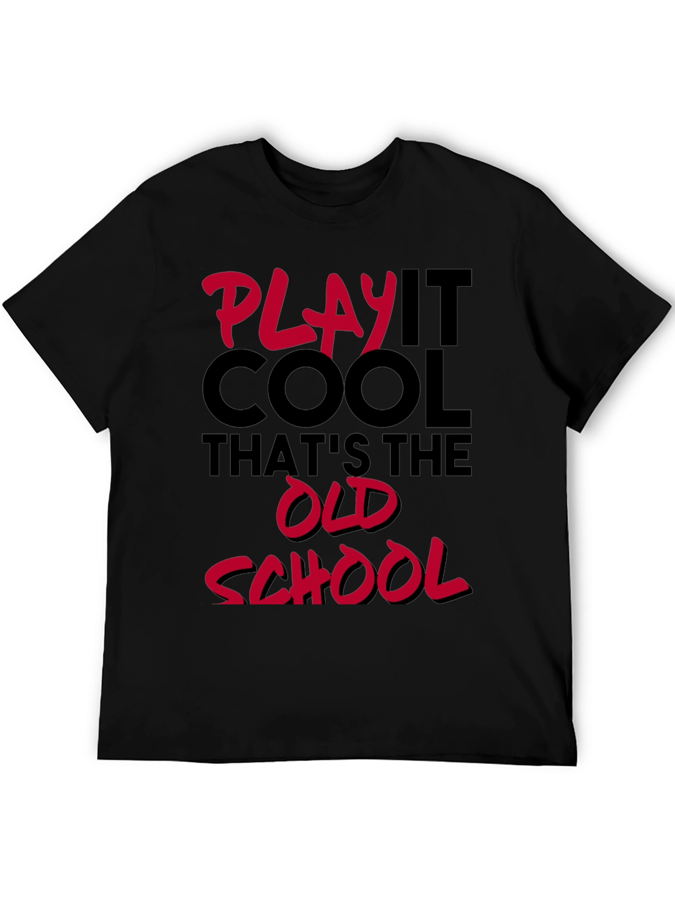 Play It Cool Old School Graphic T-Shirt