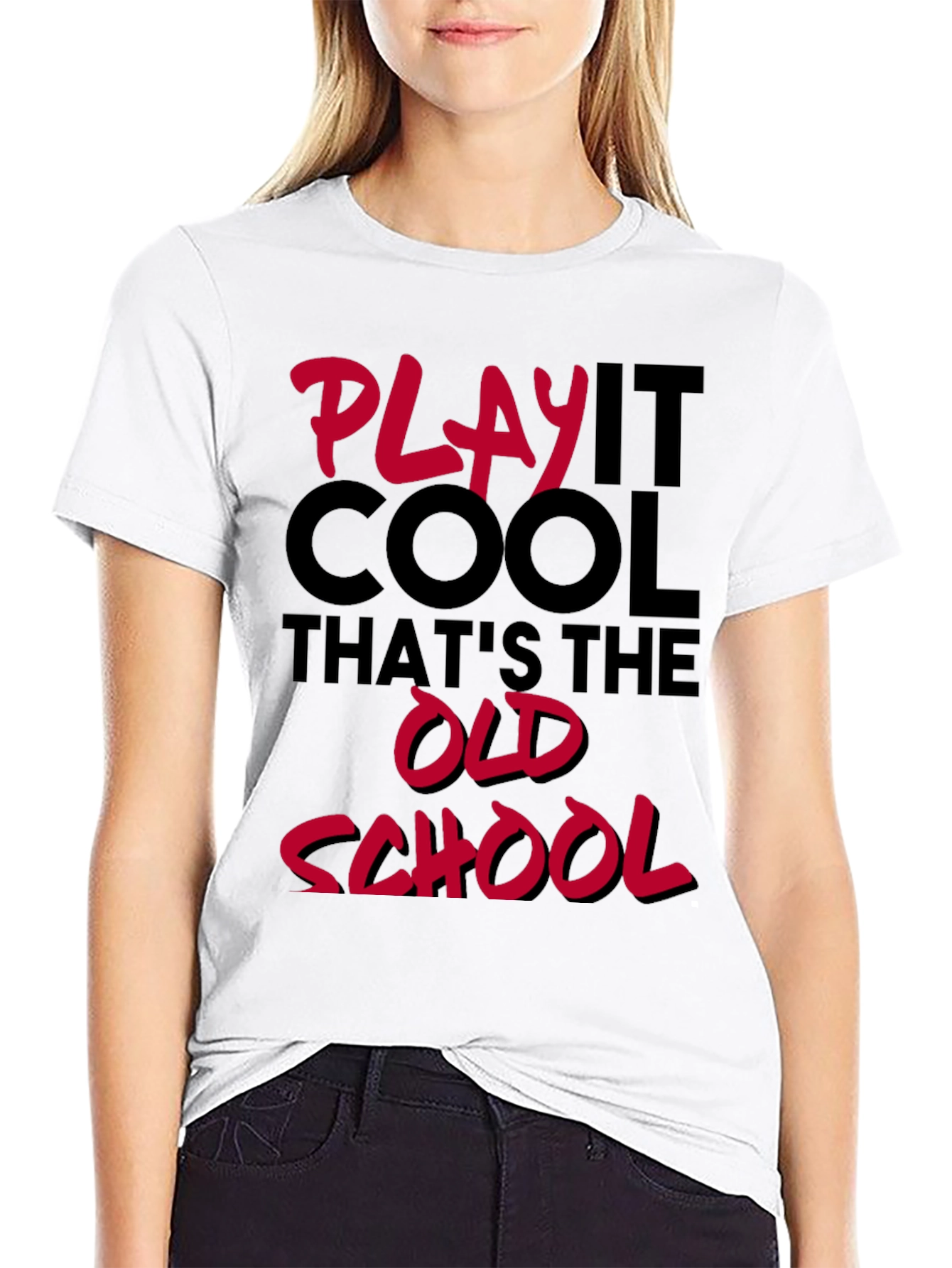 Play It Cool Old School Graphic T-Shirt