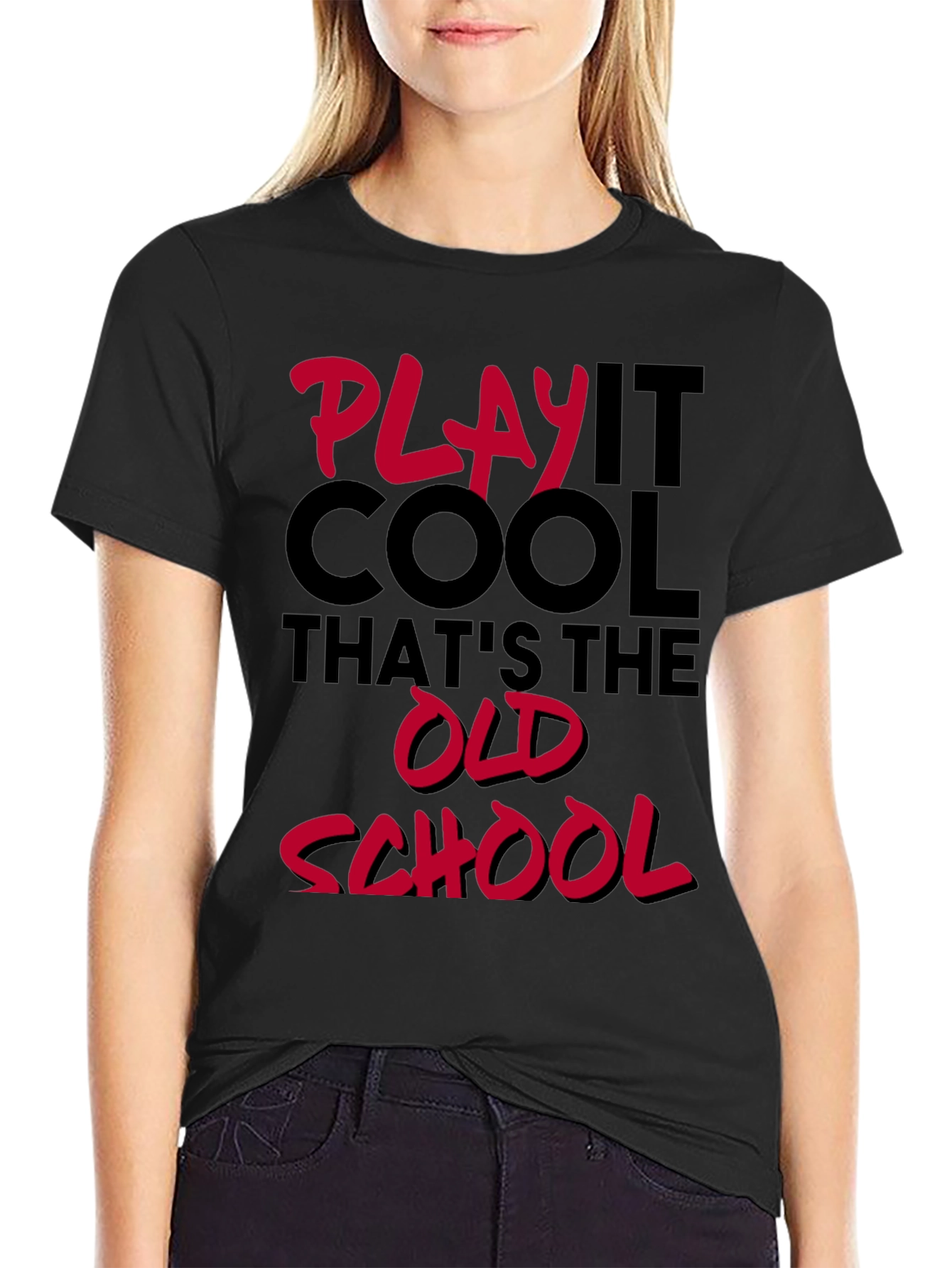 Play It Cool Old School Graphic T-Shirt