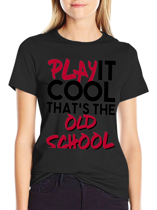 Play It Cool Old School Graphic T-Shirt