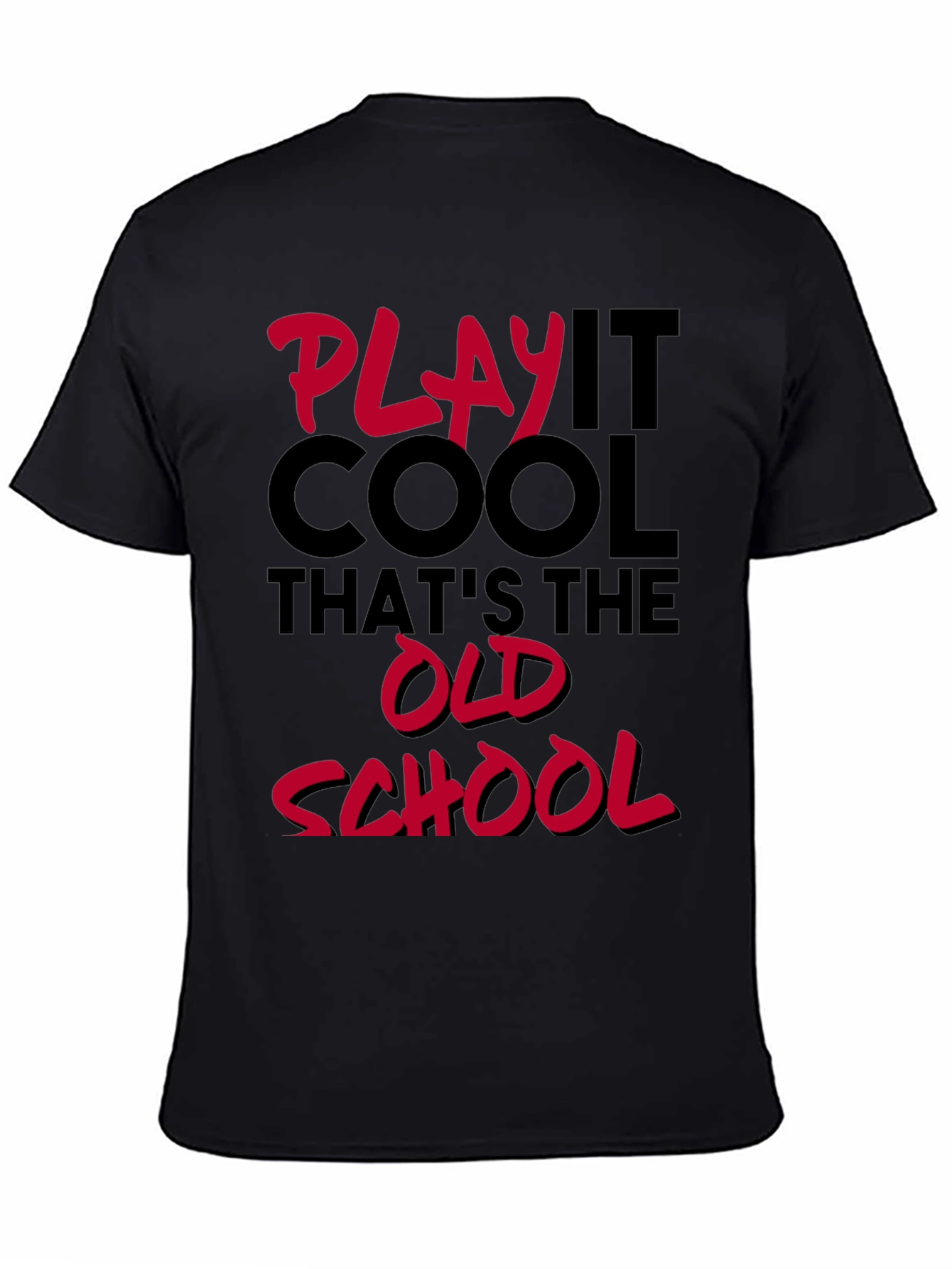 Play It Cool Old School Graphic T-Shirt