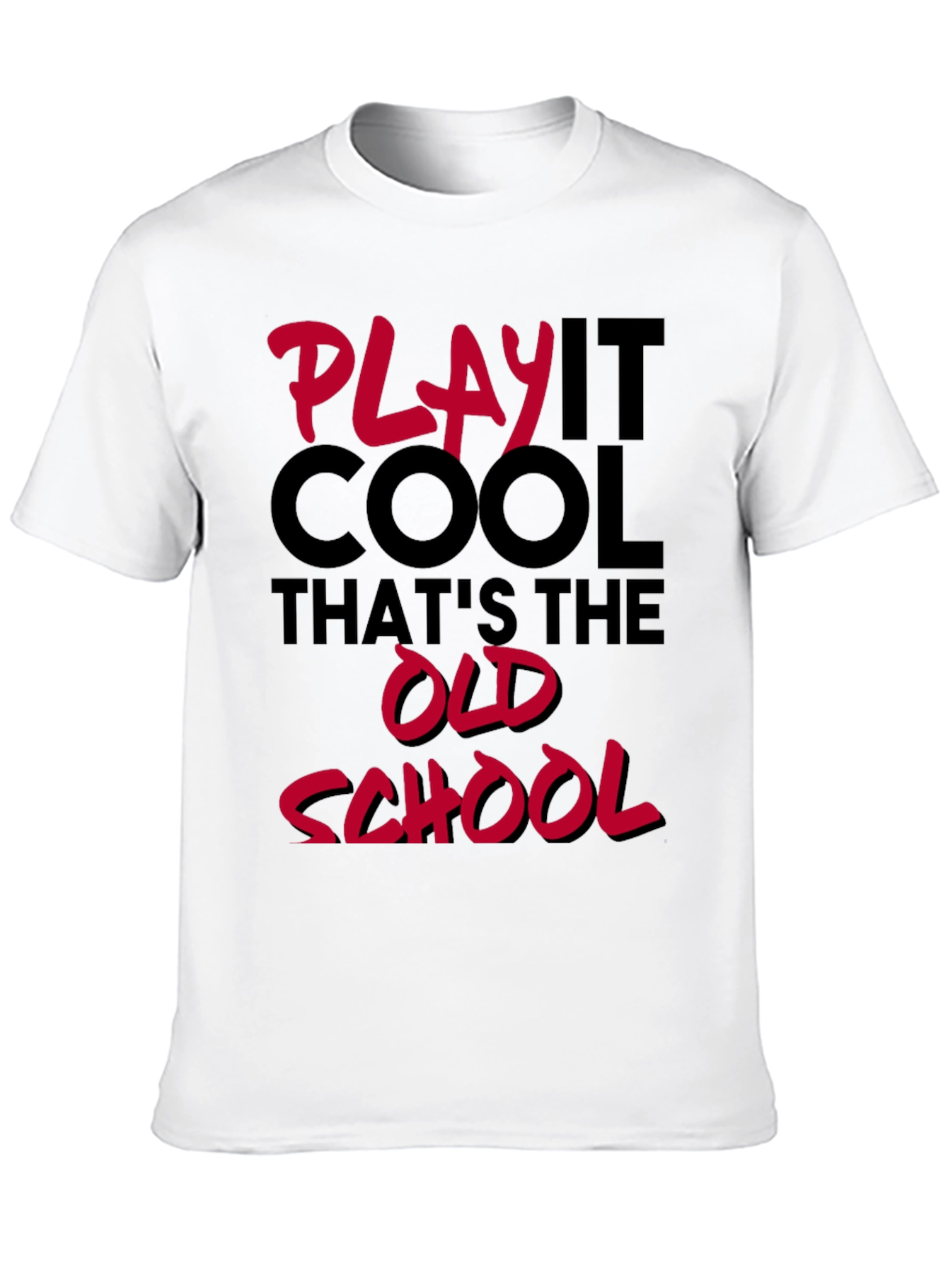 Play It Cool Old School Graphic T-Shirt