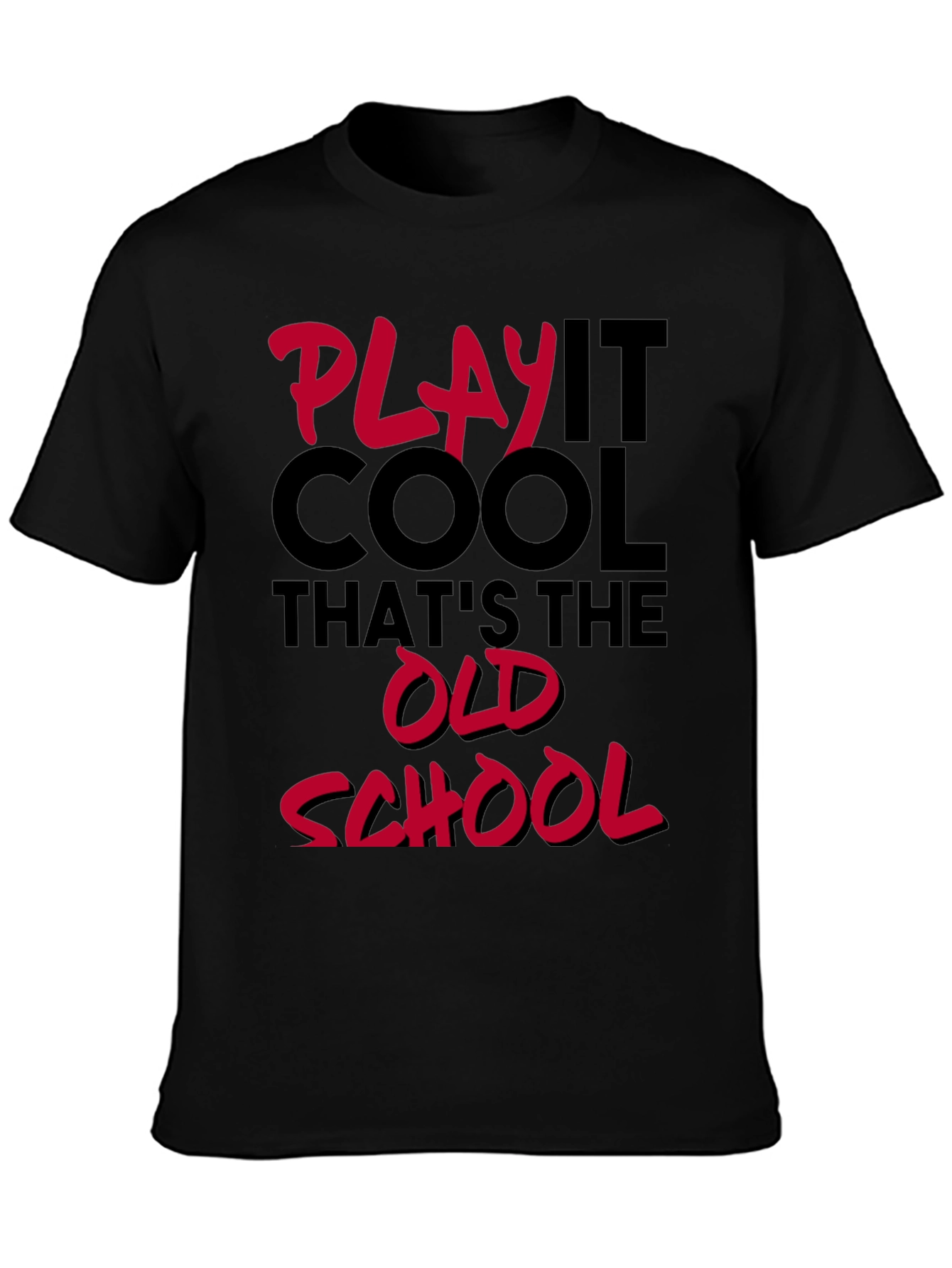 Play It Cool Old School Graphic T-Shirt