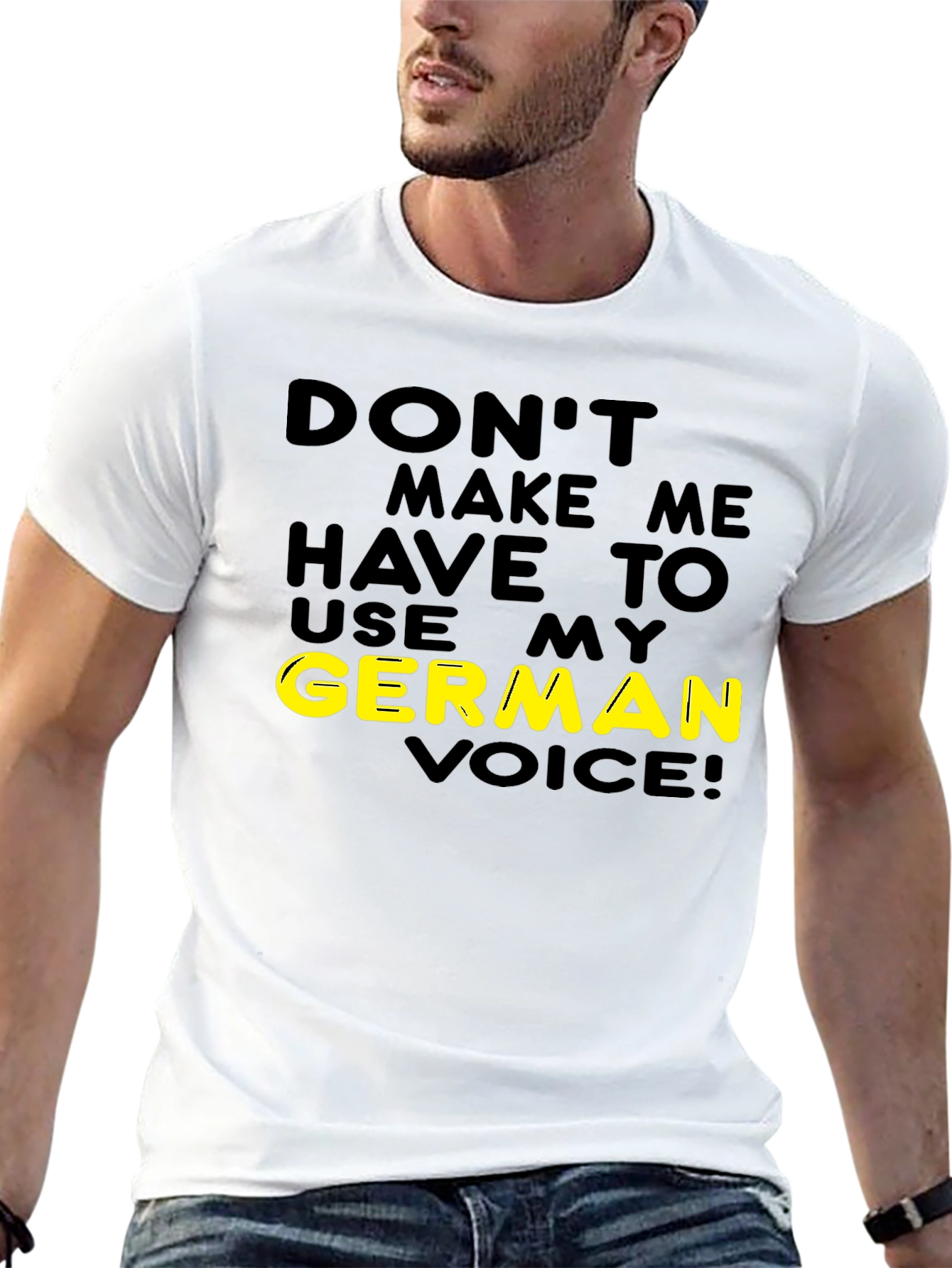 Funny German Voice T-Shirt