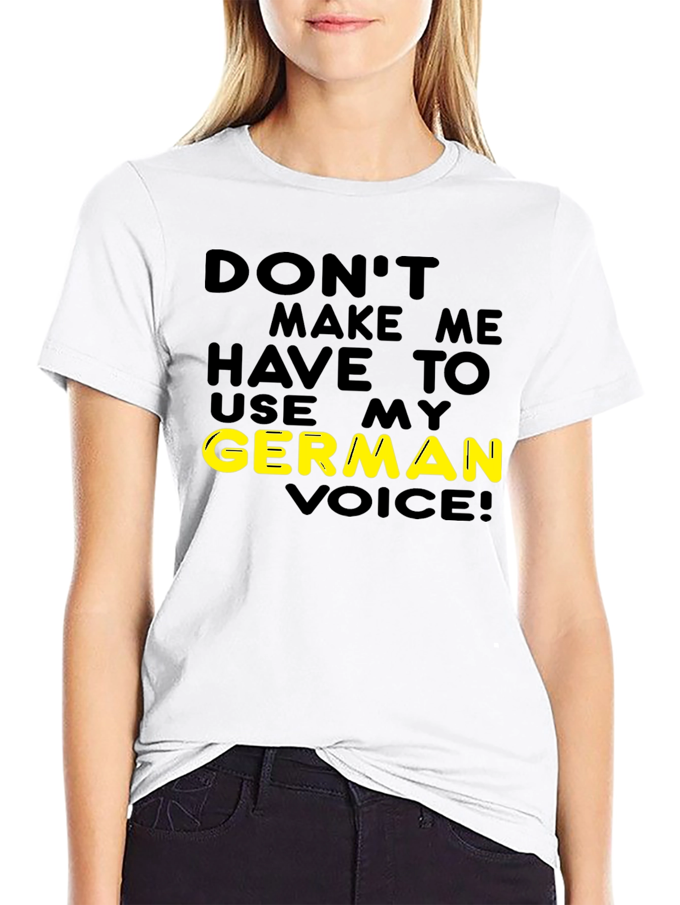 Funny German Voice T-Shirt