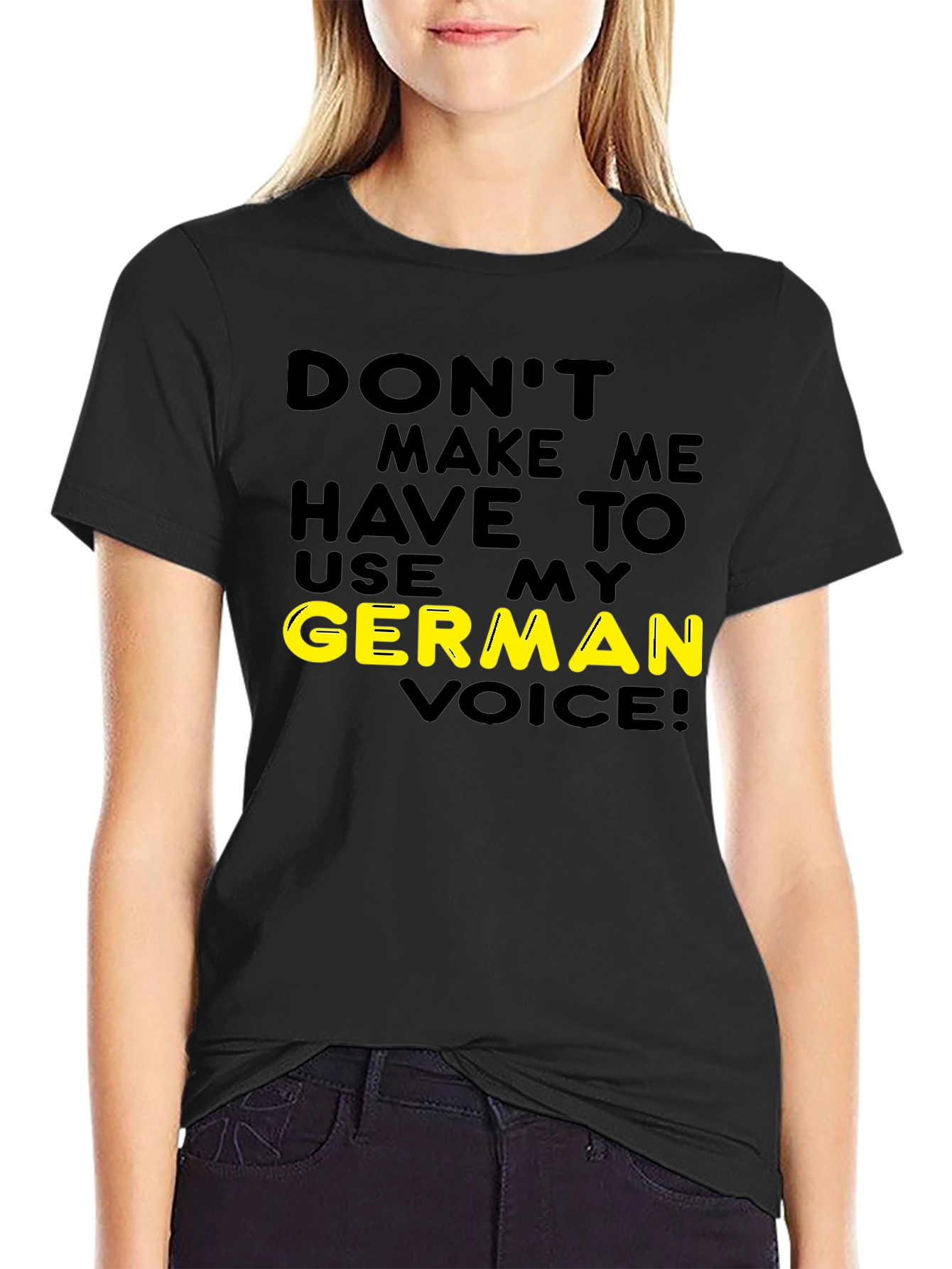 Funny German Voice T-Shirt