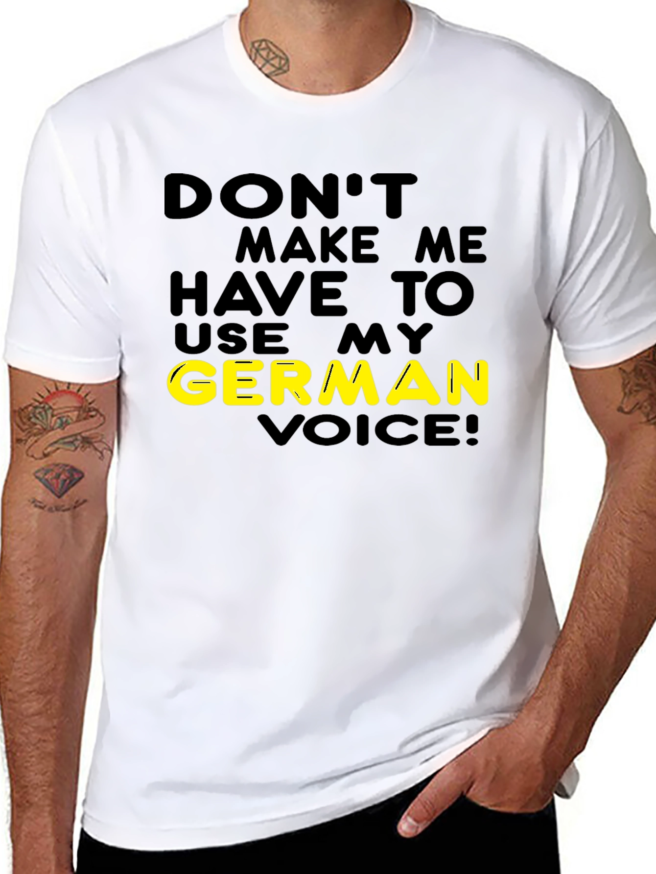 Funny German Voice T-Shirt