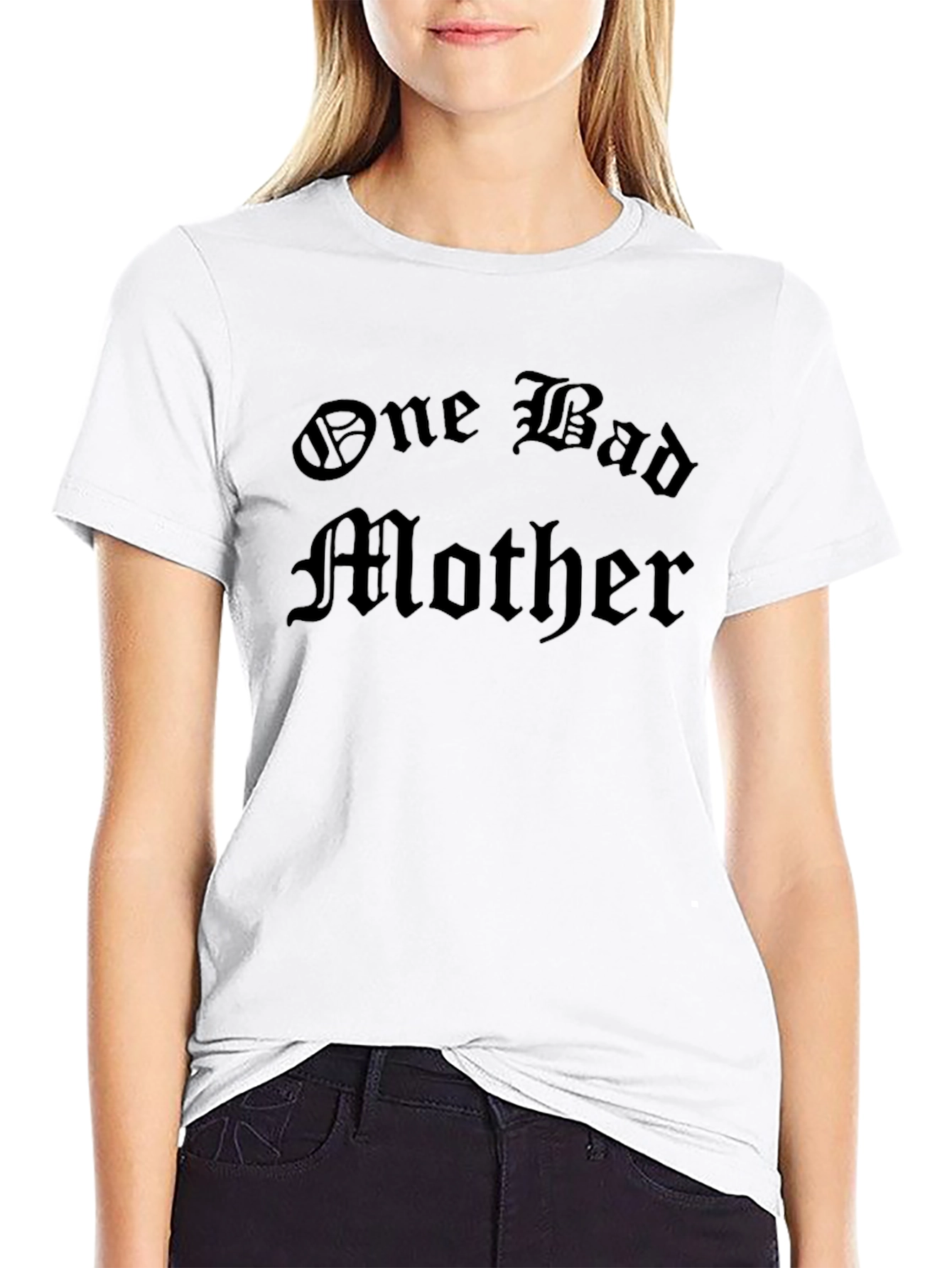One Bad Mother Black T-Shirt