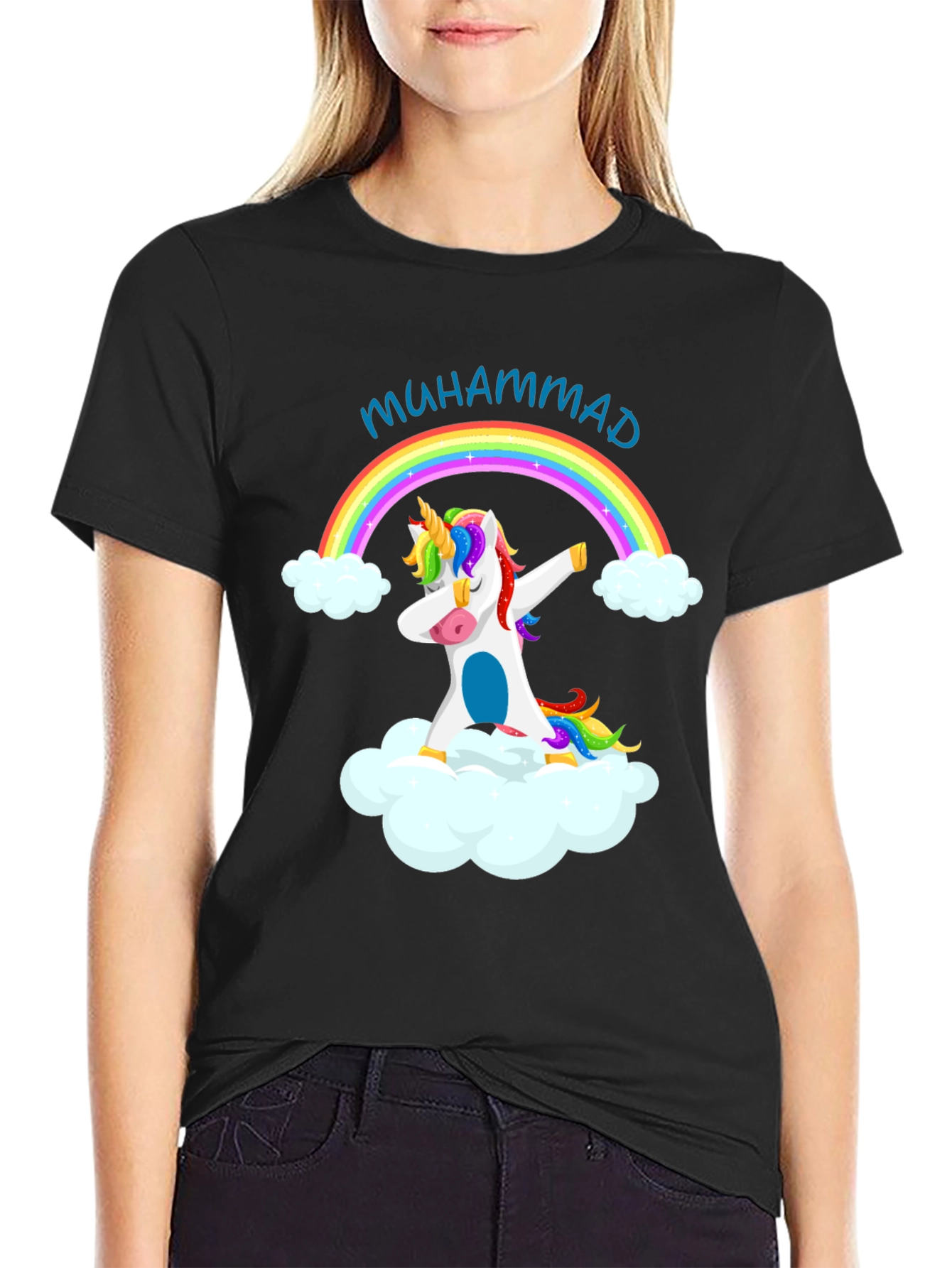 Muhammad Unicorn Dabbing T-Shirt