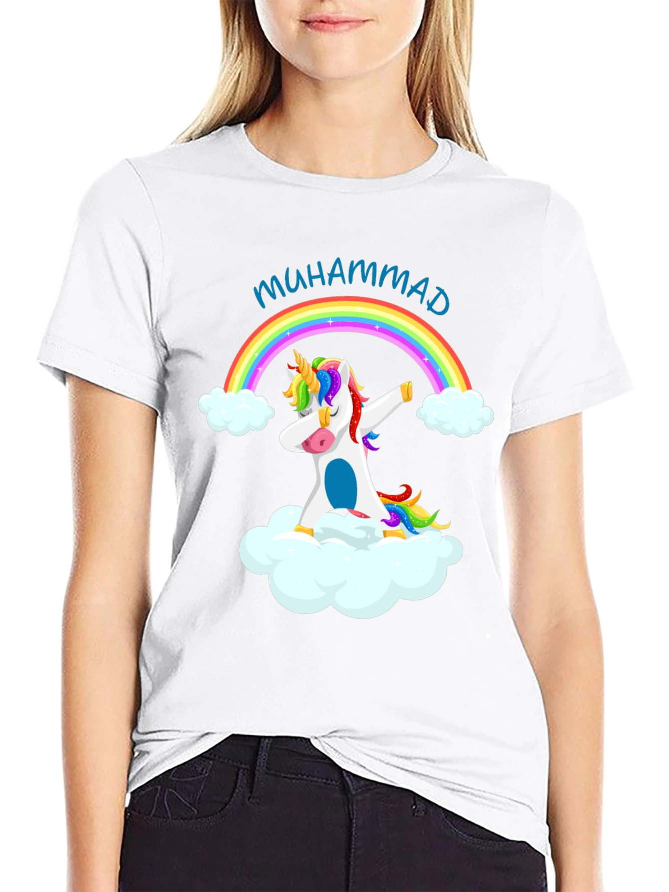 Muhammad Unicorn Dabbing T-Shirt