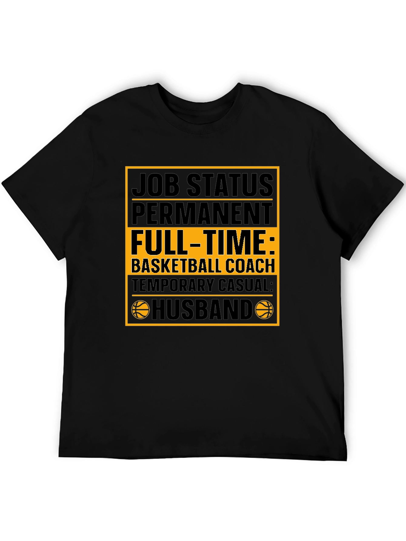 Basketball Coach Husband Graphic Tee
