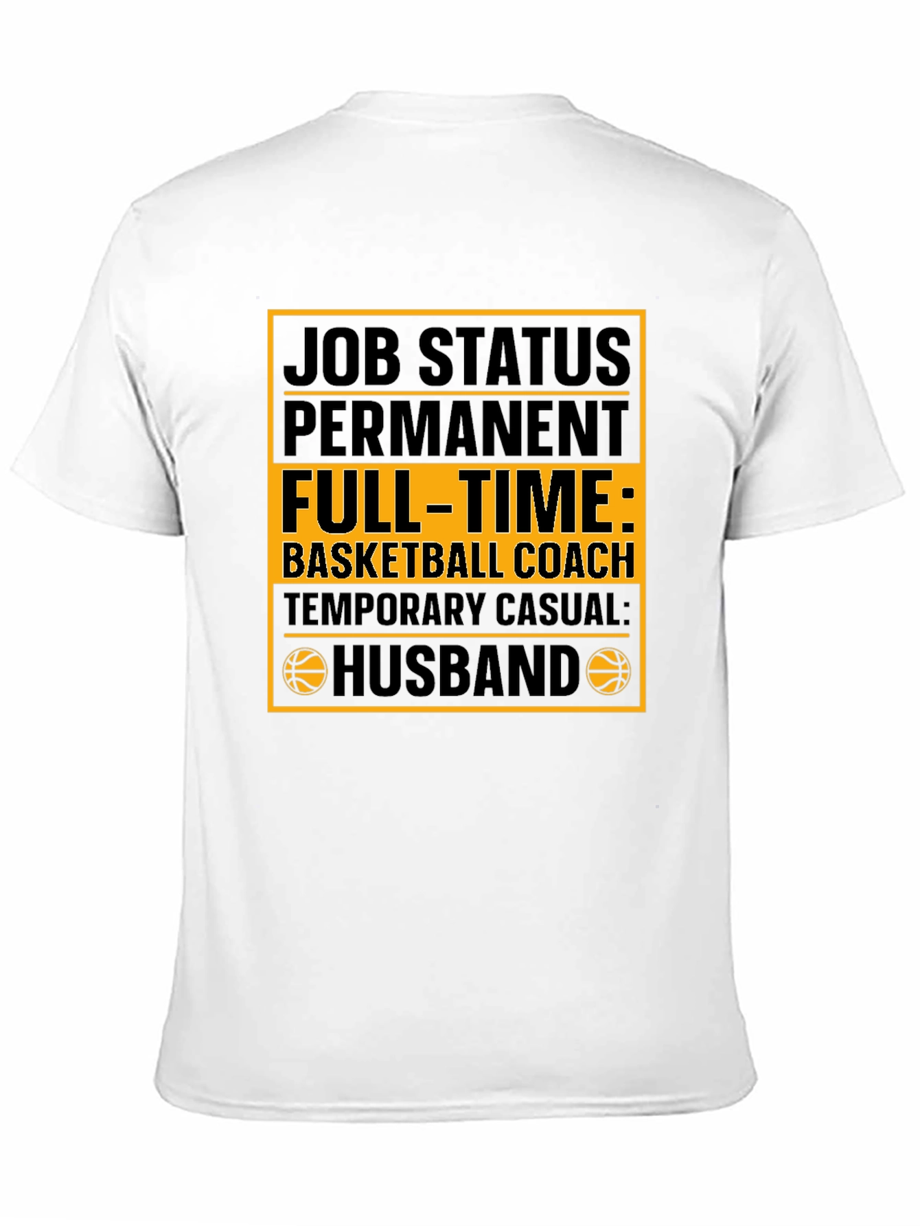 Basketball Coach Husband Graphic Tee