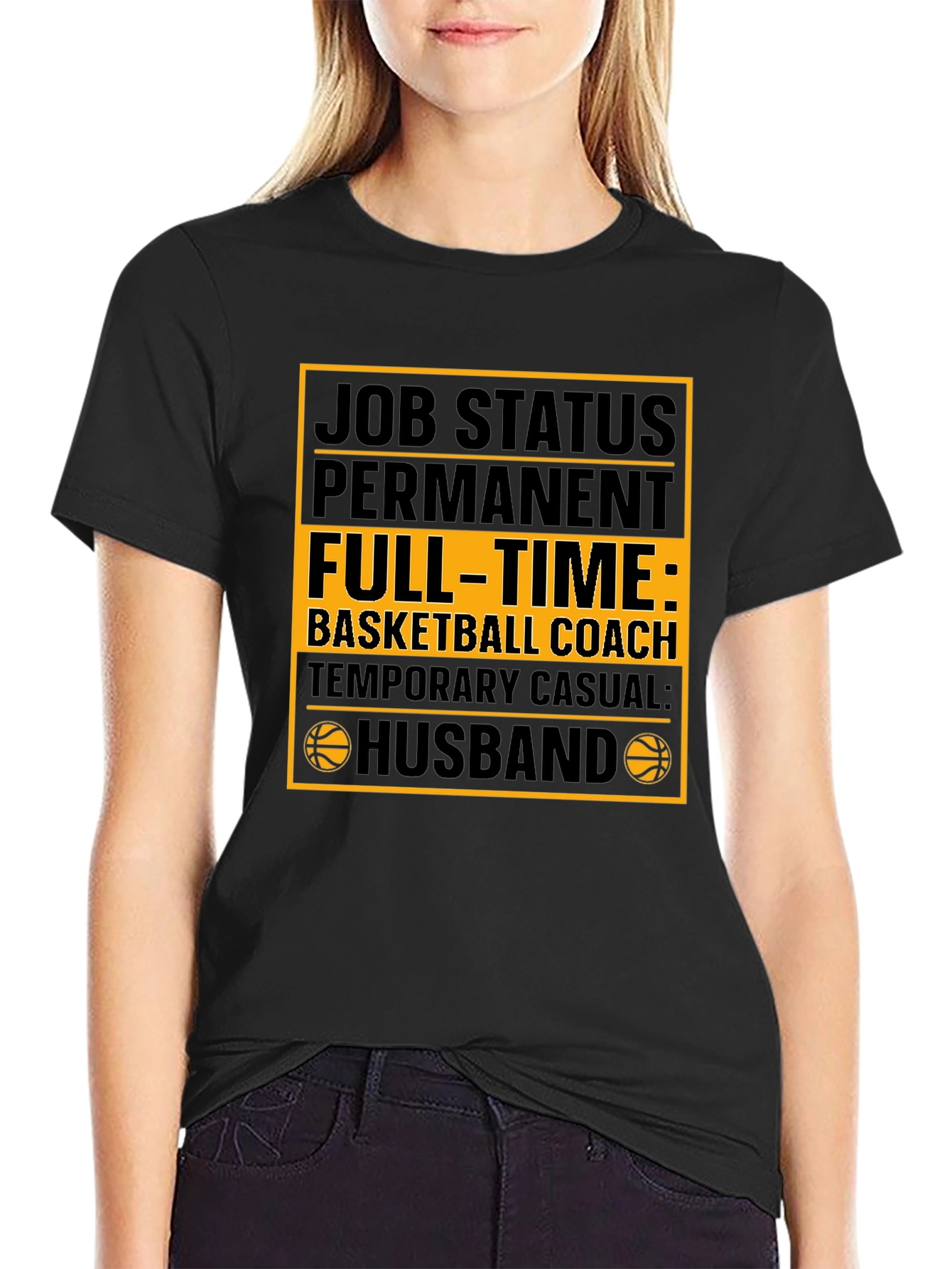 Basketball Coach Husband Graphic Tee