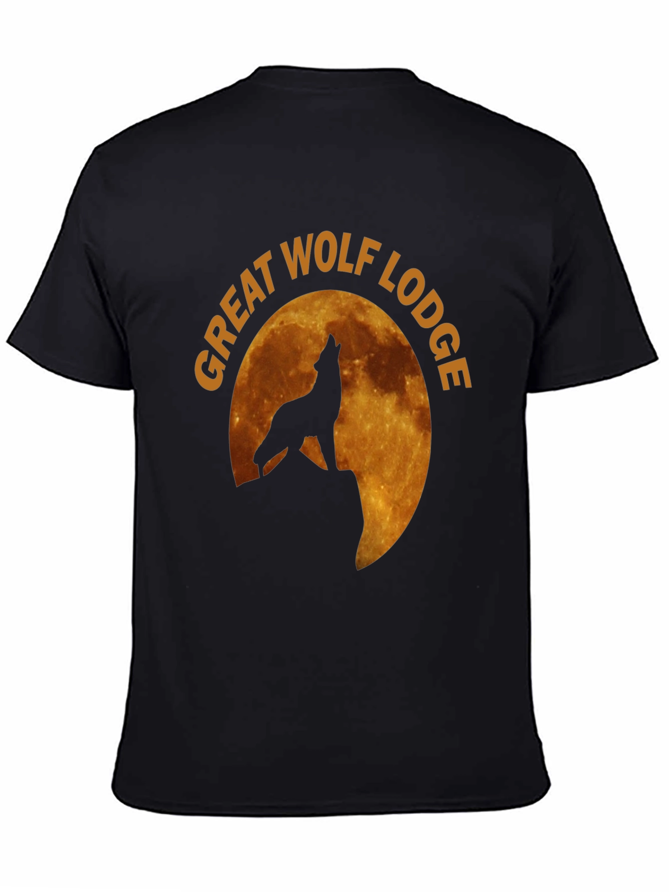 Great Wolf Lodge Black Graphic T-Shirt