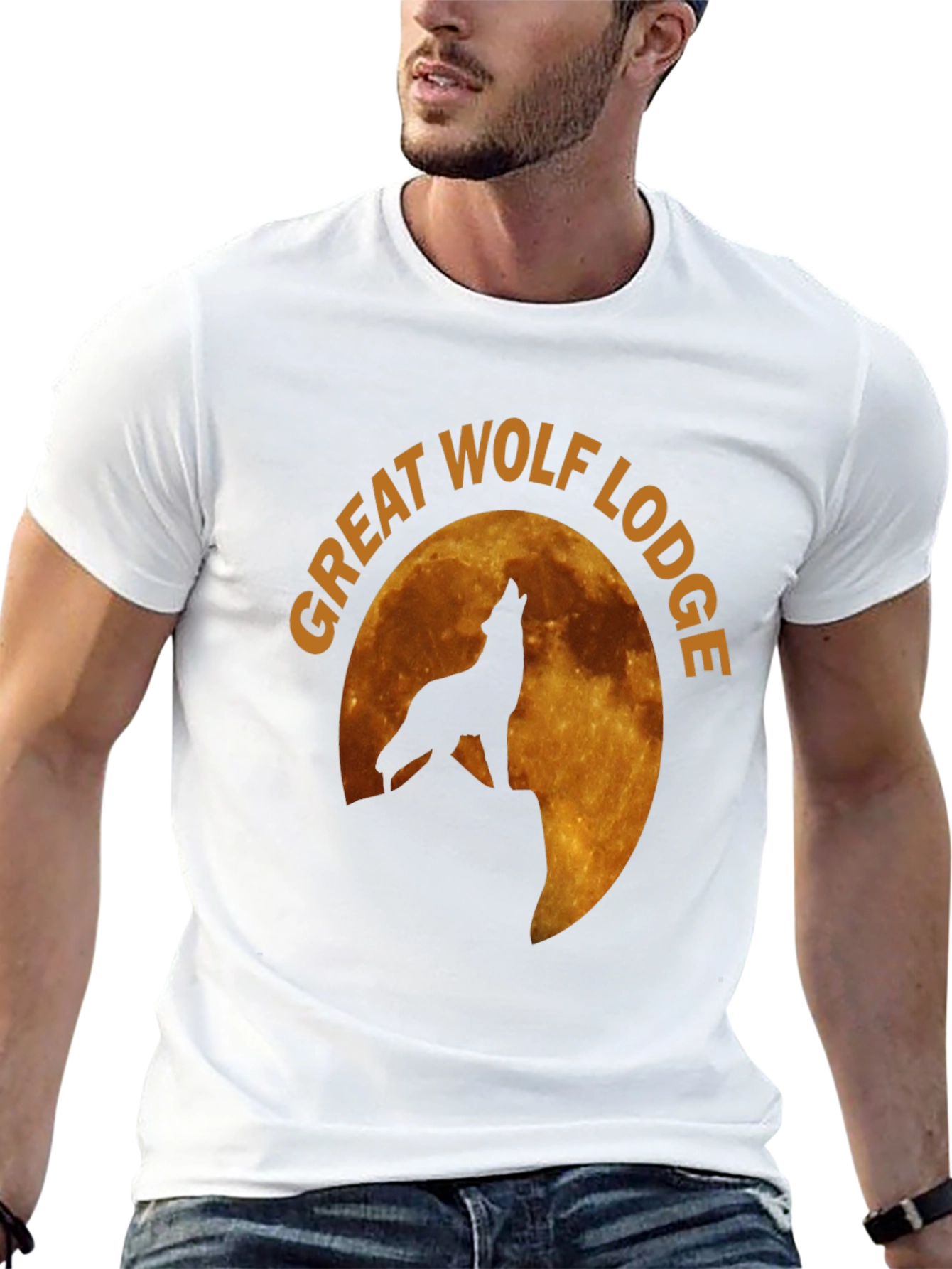 Great Wolf Lodge Black Graphic T-Shirt