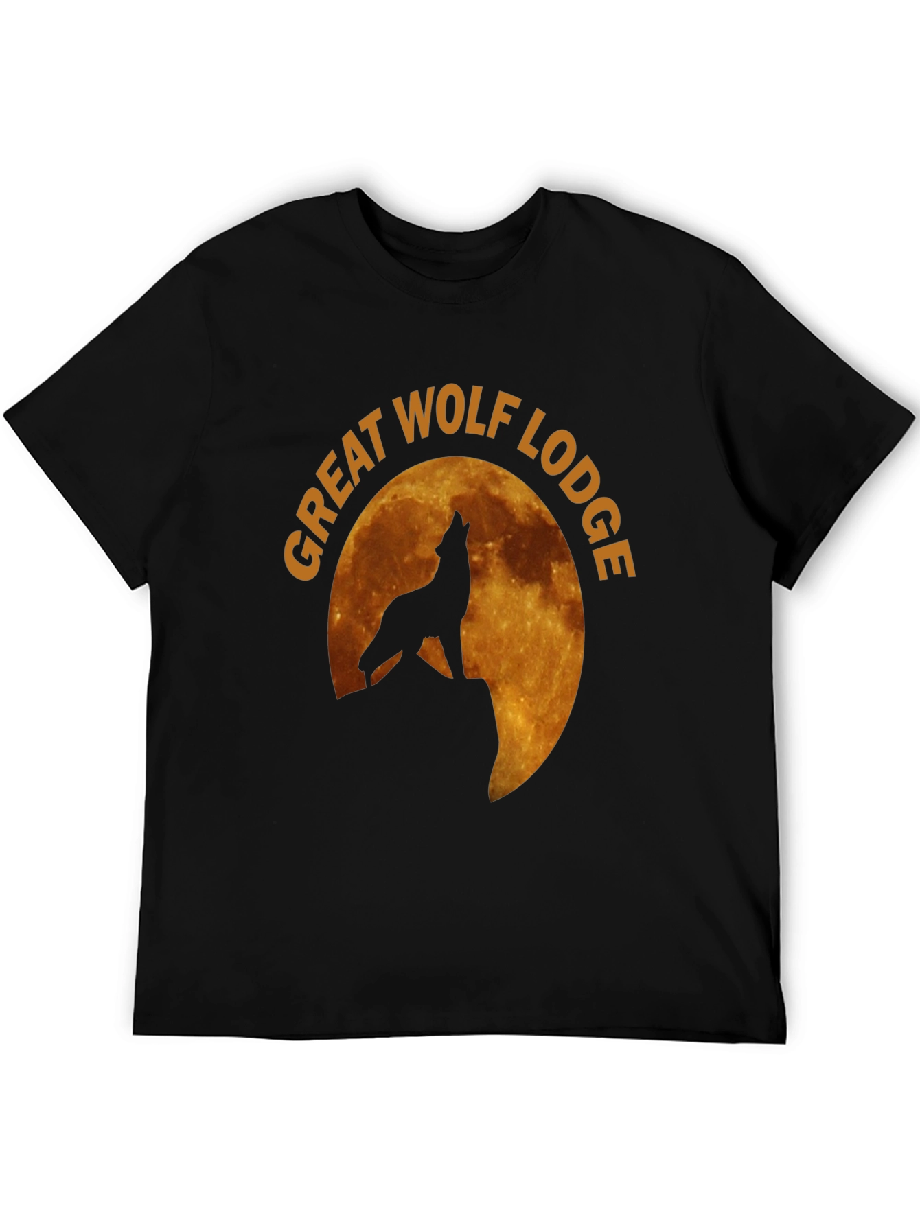 Great Wolf Lodge Black Graphic T-Shirt