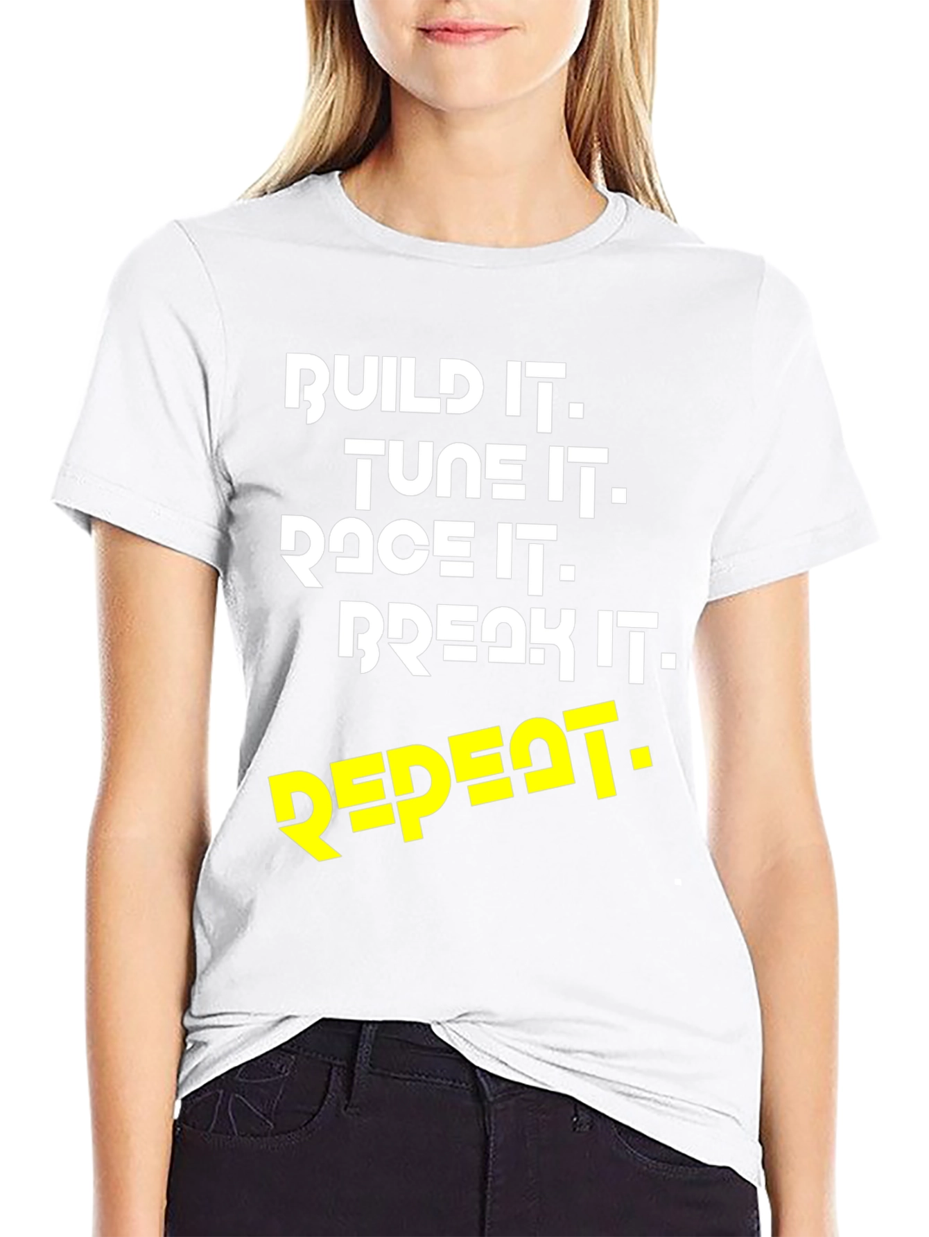 Build Tune Race Break Repeat T-Shirt