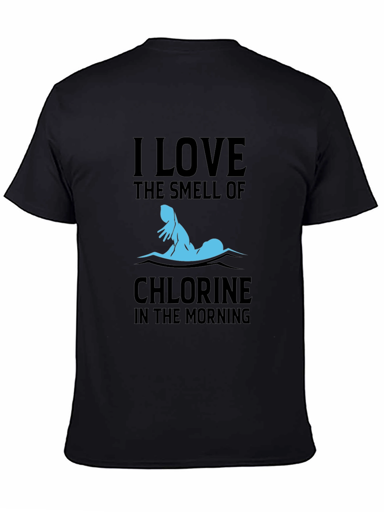 I Love The Smell Of Chlorine Swimmer T-Shirt