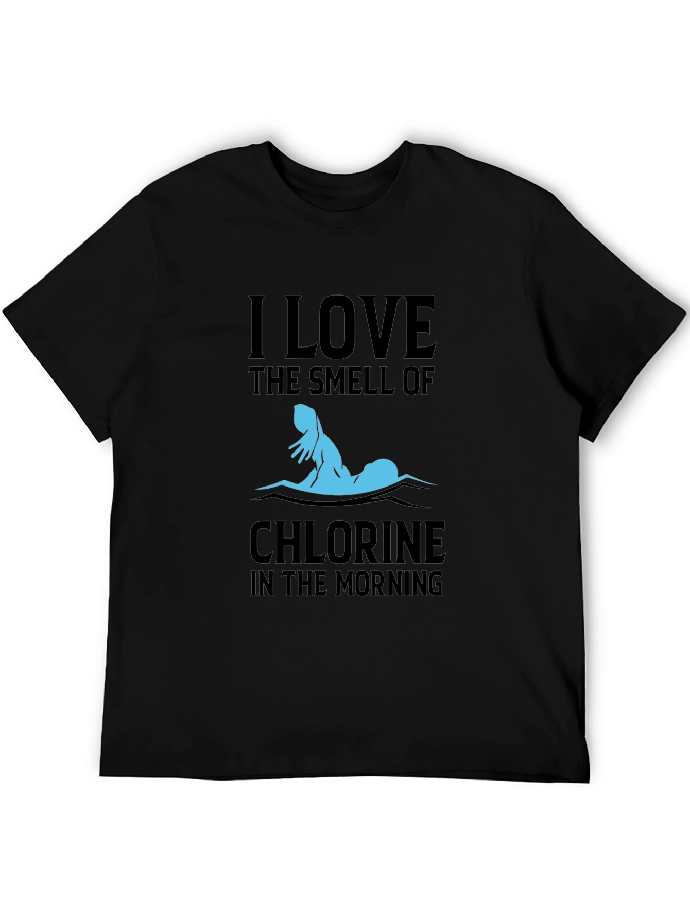 I Love The Smell Of Chlorine Swimmer T-Shirt