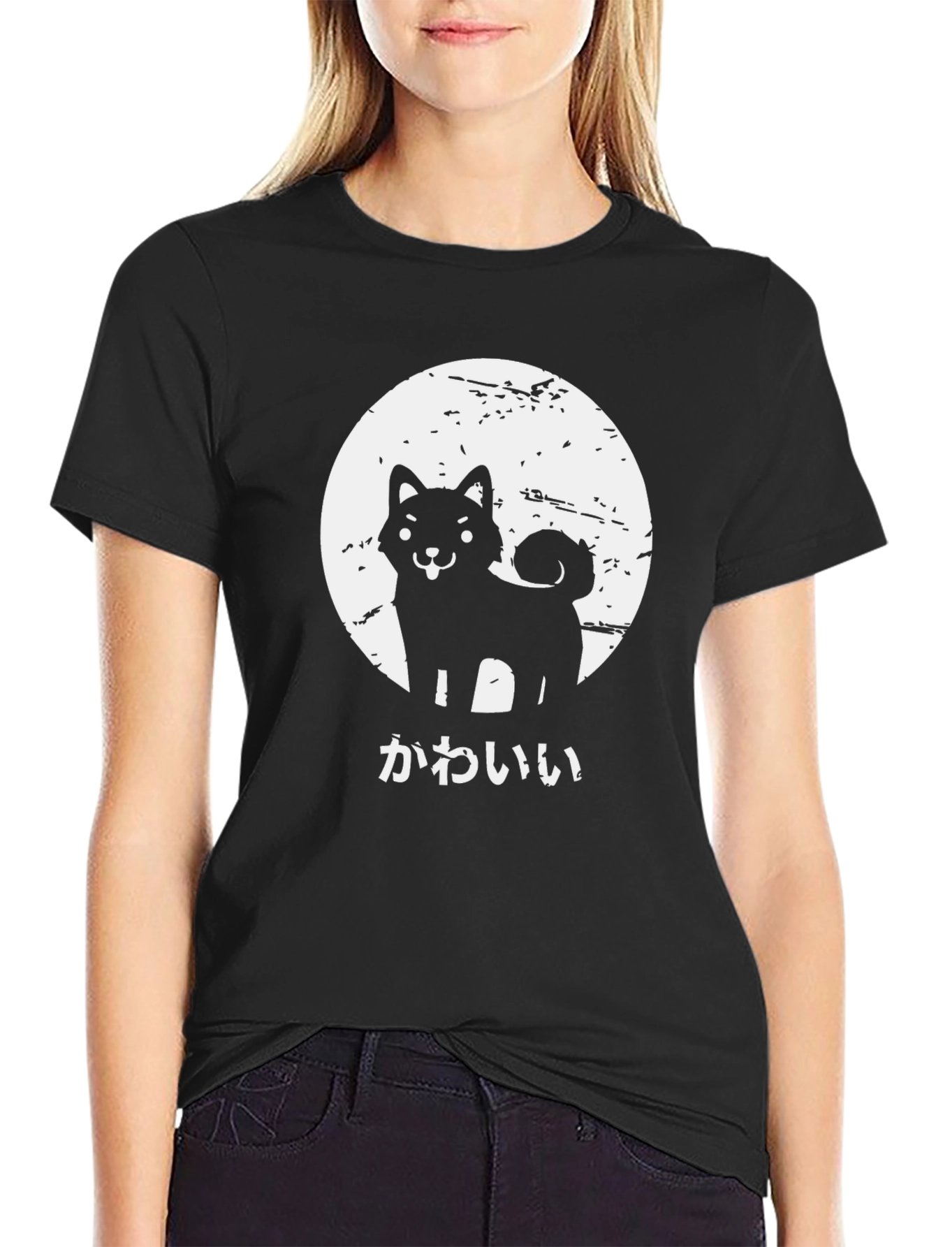 Cute Shiba Inu Graphic Tee