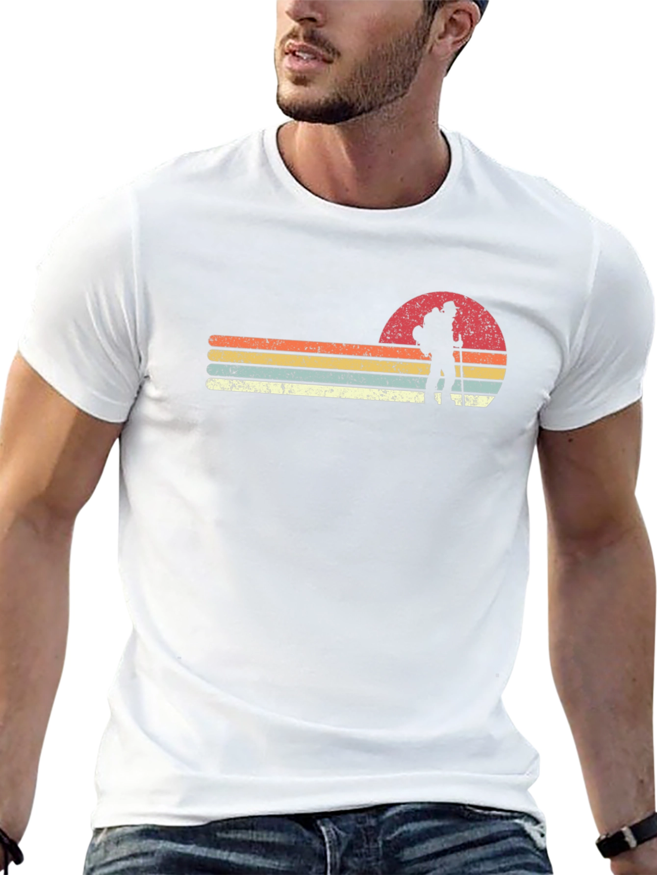 Retro Hiker Graphic T-Shirt
