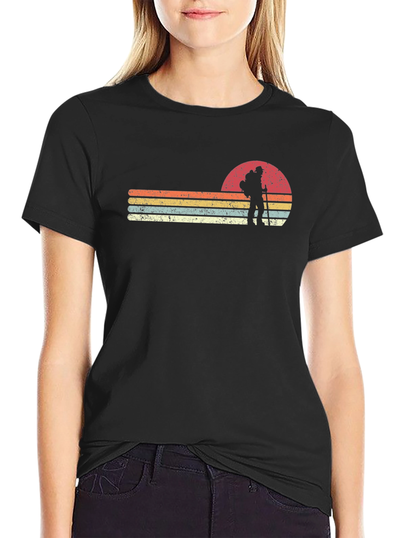 Retro Hiker Graphic T-Shirt
