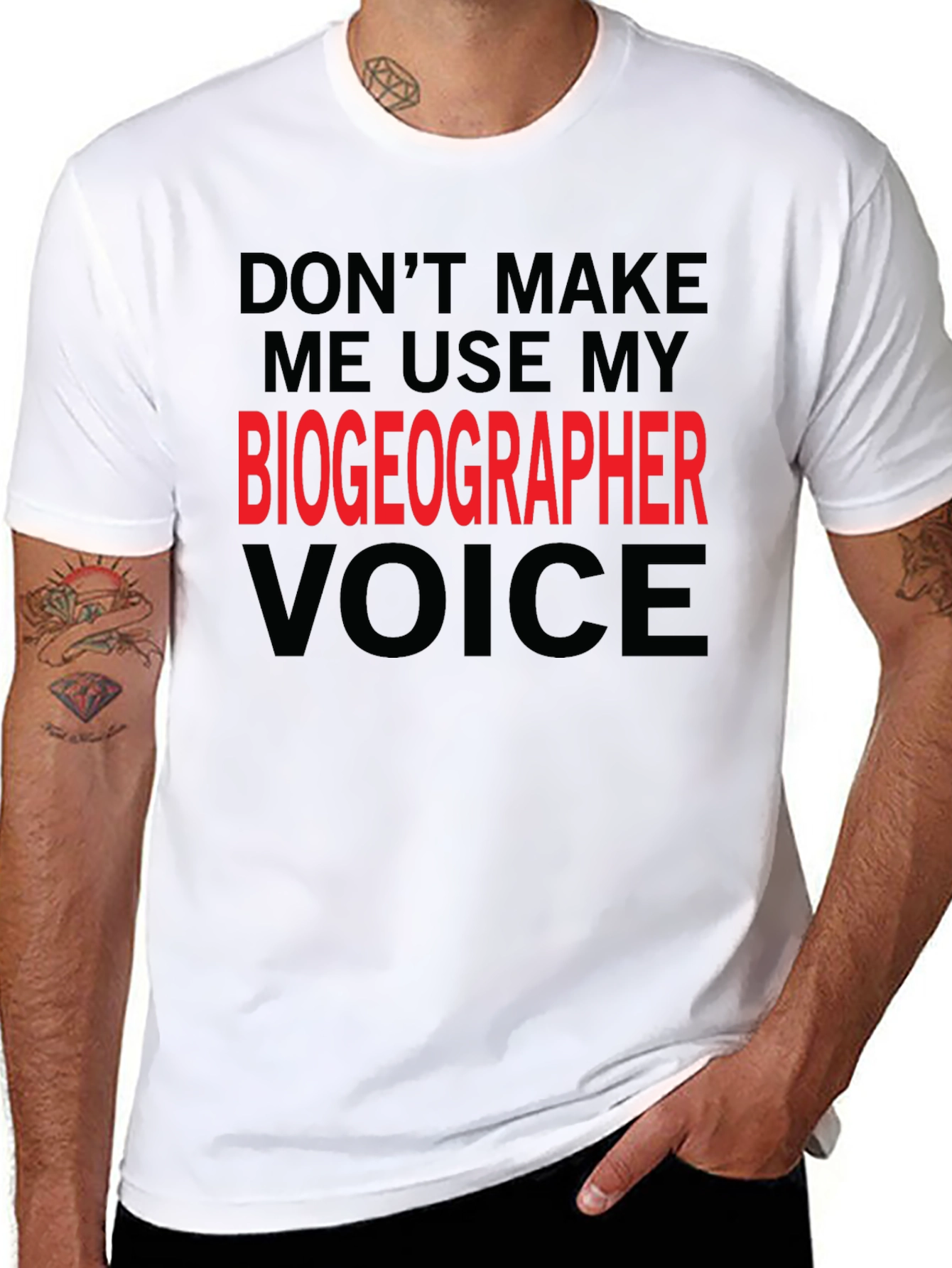 Biogeographer Voice Graphic T-Shirt