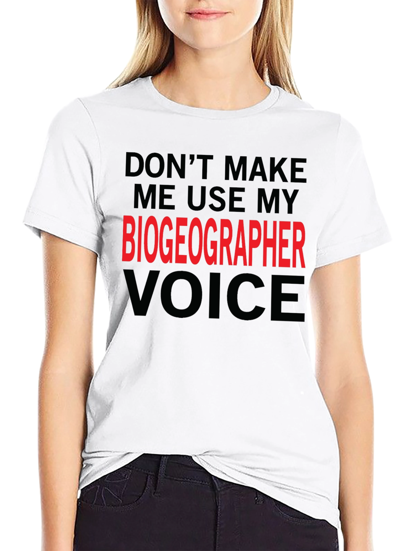 Biogeographer Voice Graphic T-Shirt