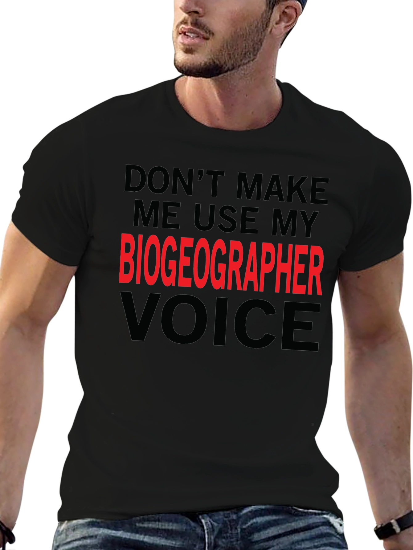 Biogeographer Voice Graphic T-Shirt