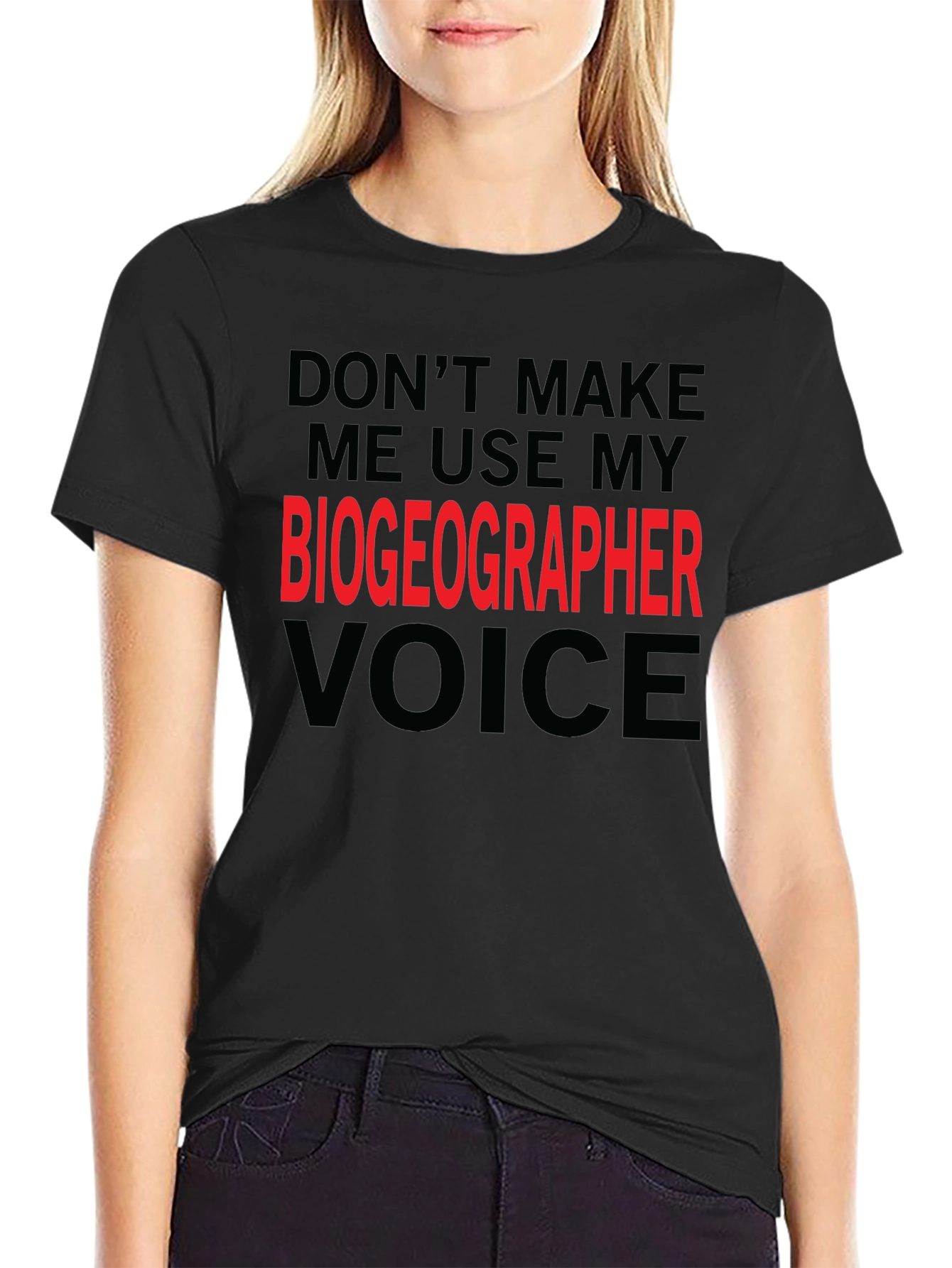 Biogeographer Voice Graphic T-Shirt