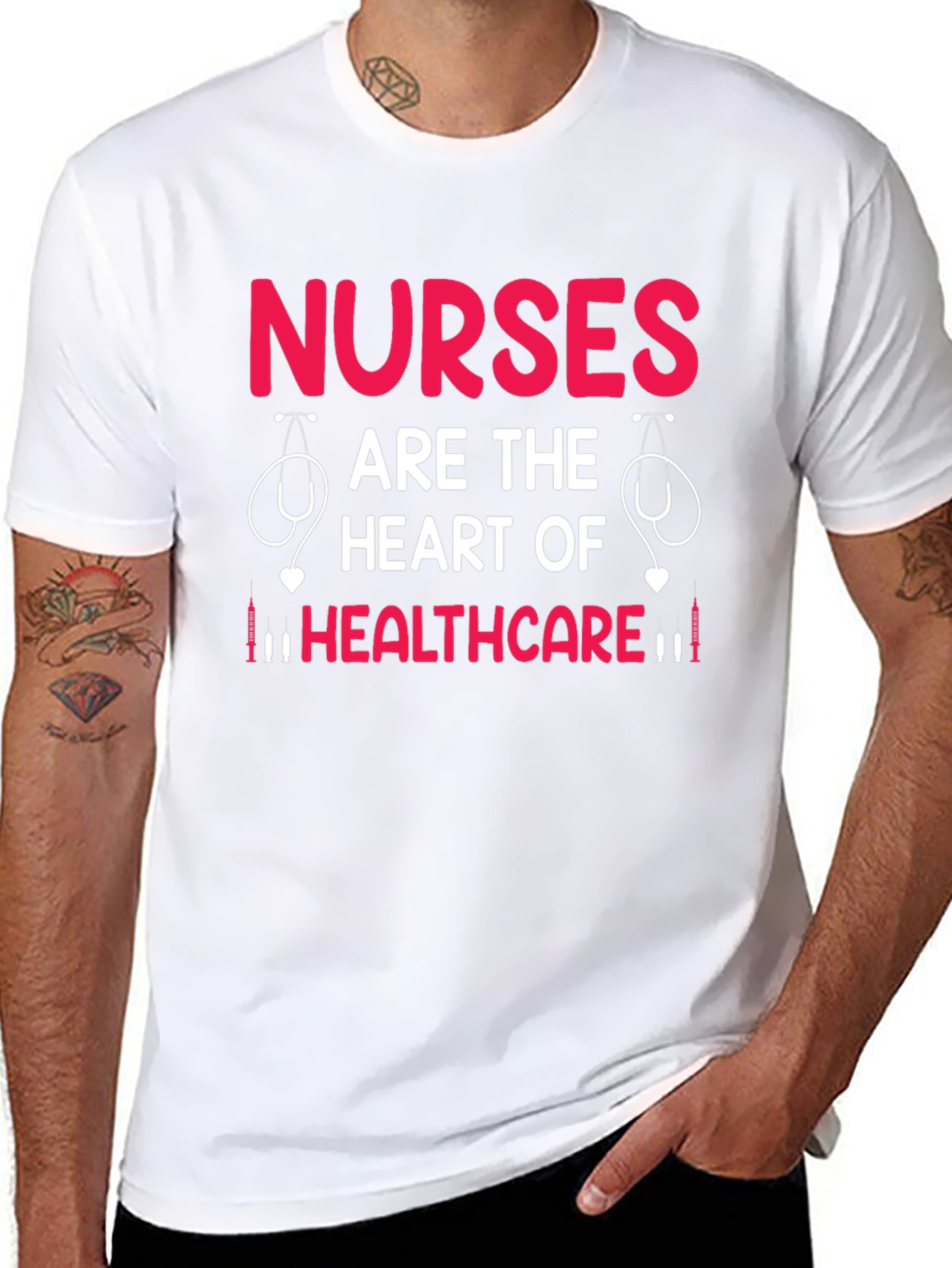 Nurses are the Heart of Healthcare T-Shirt