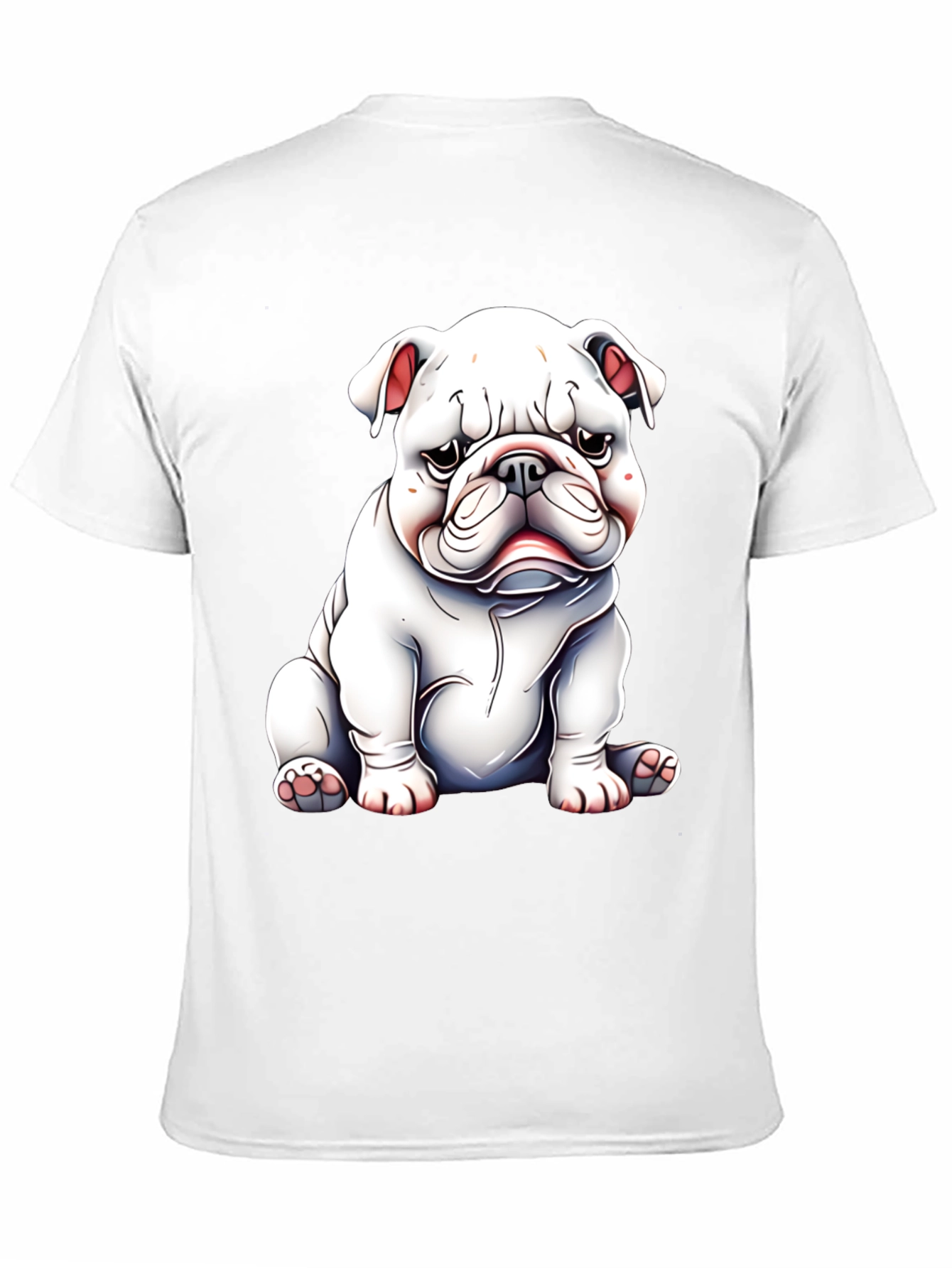 Bulldog Graphic Black Tee