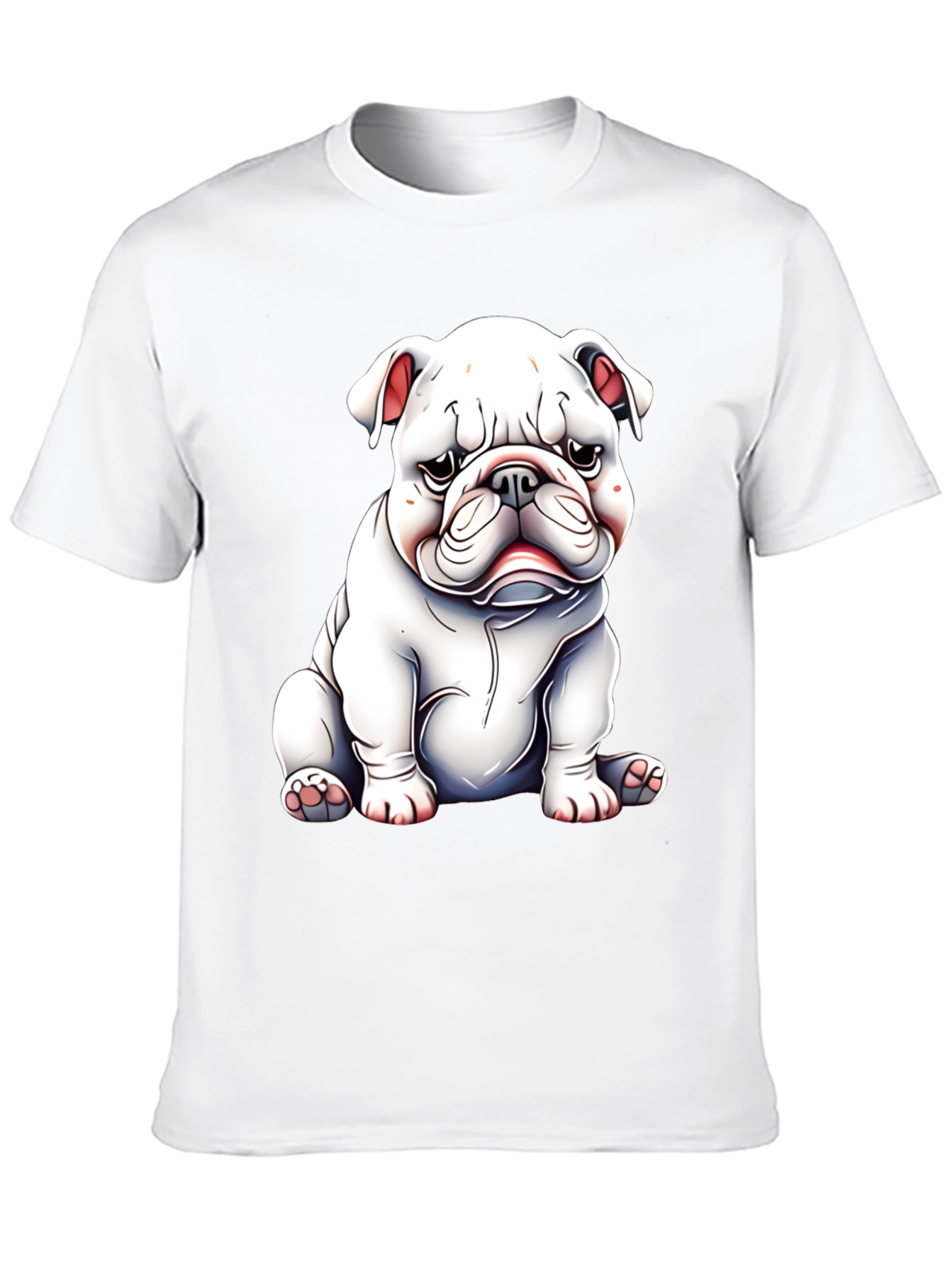 Bulldog Graphic Black Tee